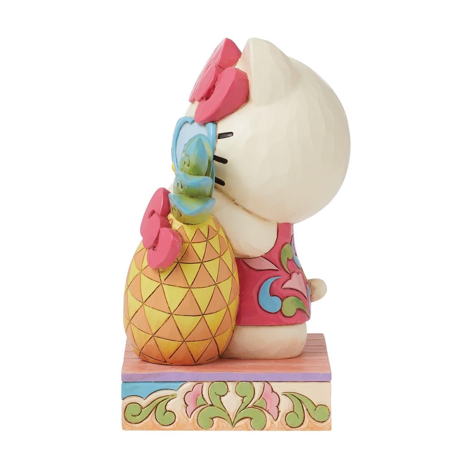 Hello Kitty Summer Pineapple Figurine (Jim Shore Sanrio Collection) - Image 2