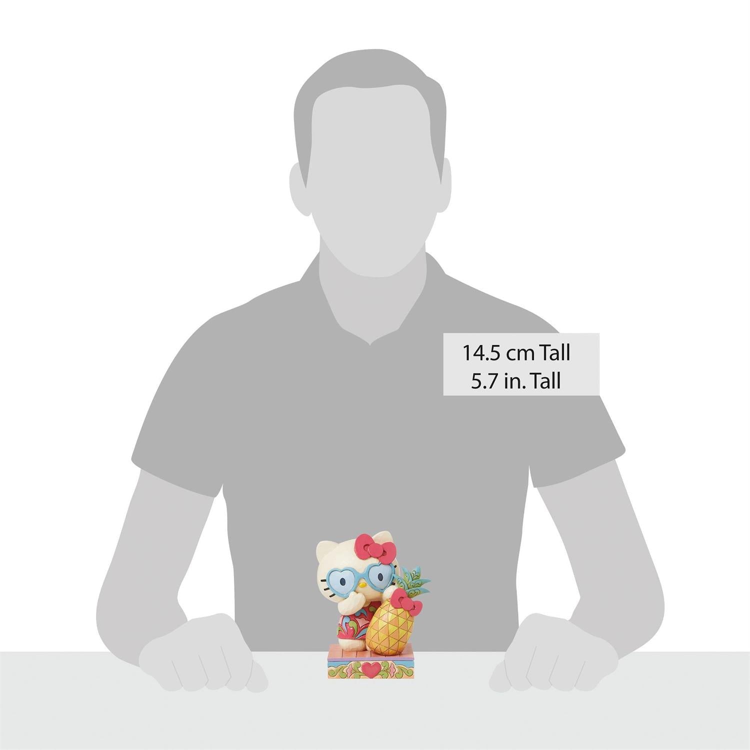 Hello Kitty Summer Pineapple Figurine (Jim Shore Sanrio Collection) - Image 4