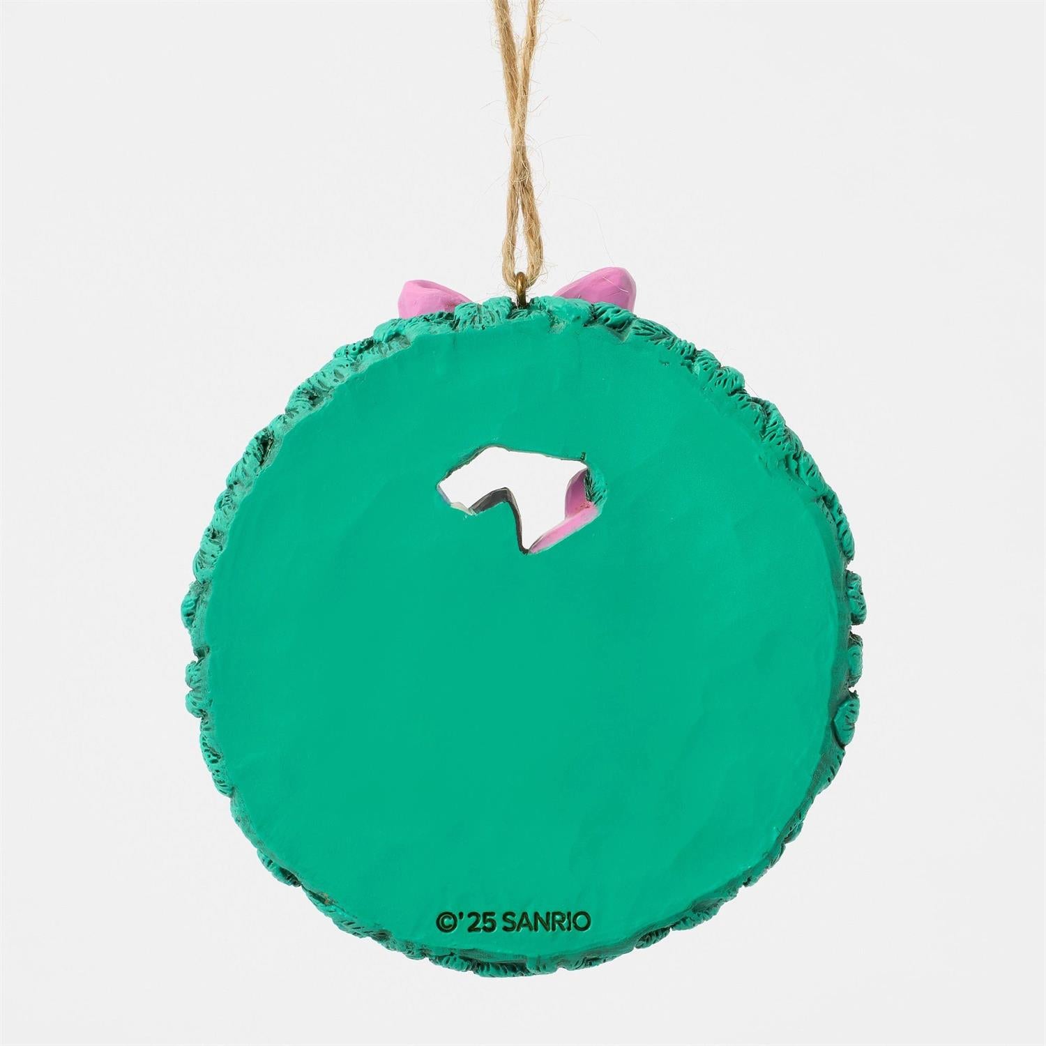 Hello Kitty & Friends Holiday Wreath Ornament (Jim Shore Sanrio Collection) - Image 4