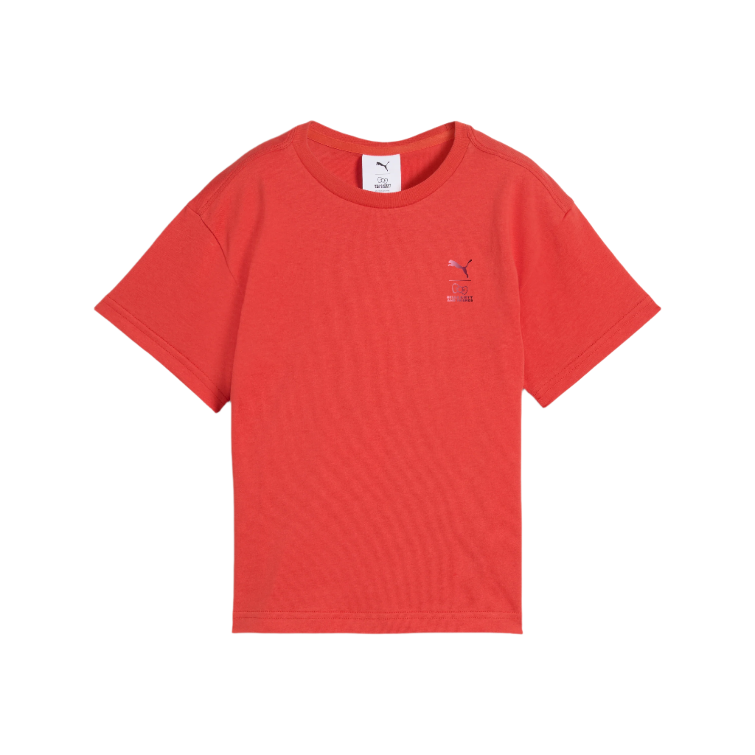Hello Kitty and Friends x PUMA Kids Relaxed Graphic Tee (Red Fire) - Image 5