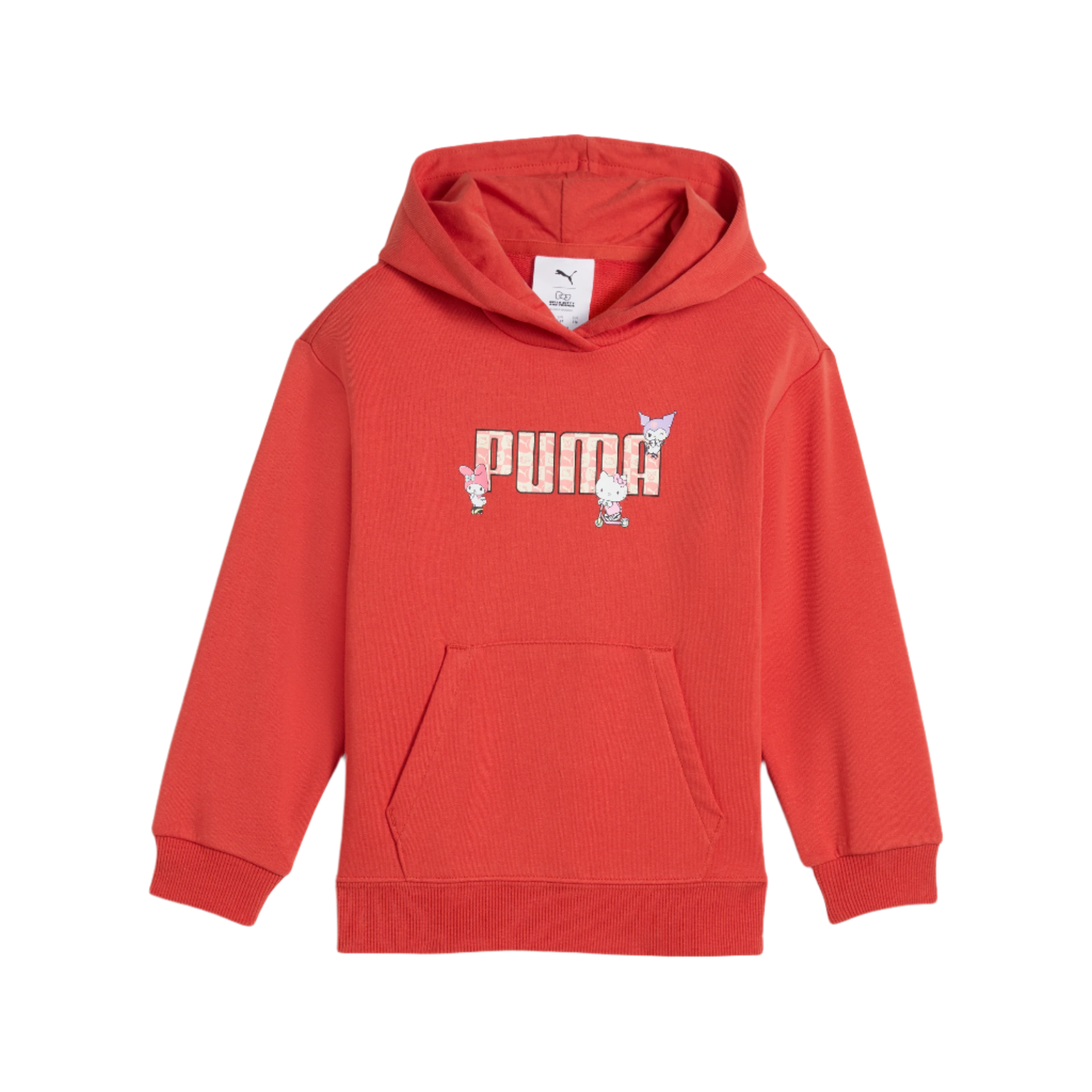 Hello Kitty and Friends x PUMA Kids Relaxed Hoodie (Red Fire) - Image 4
