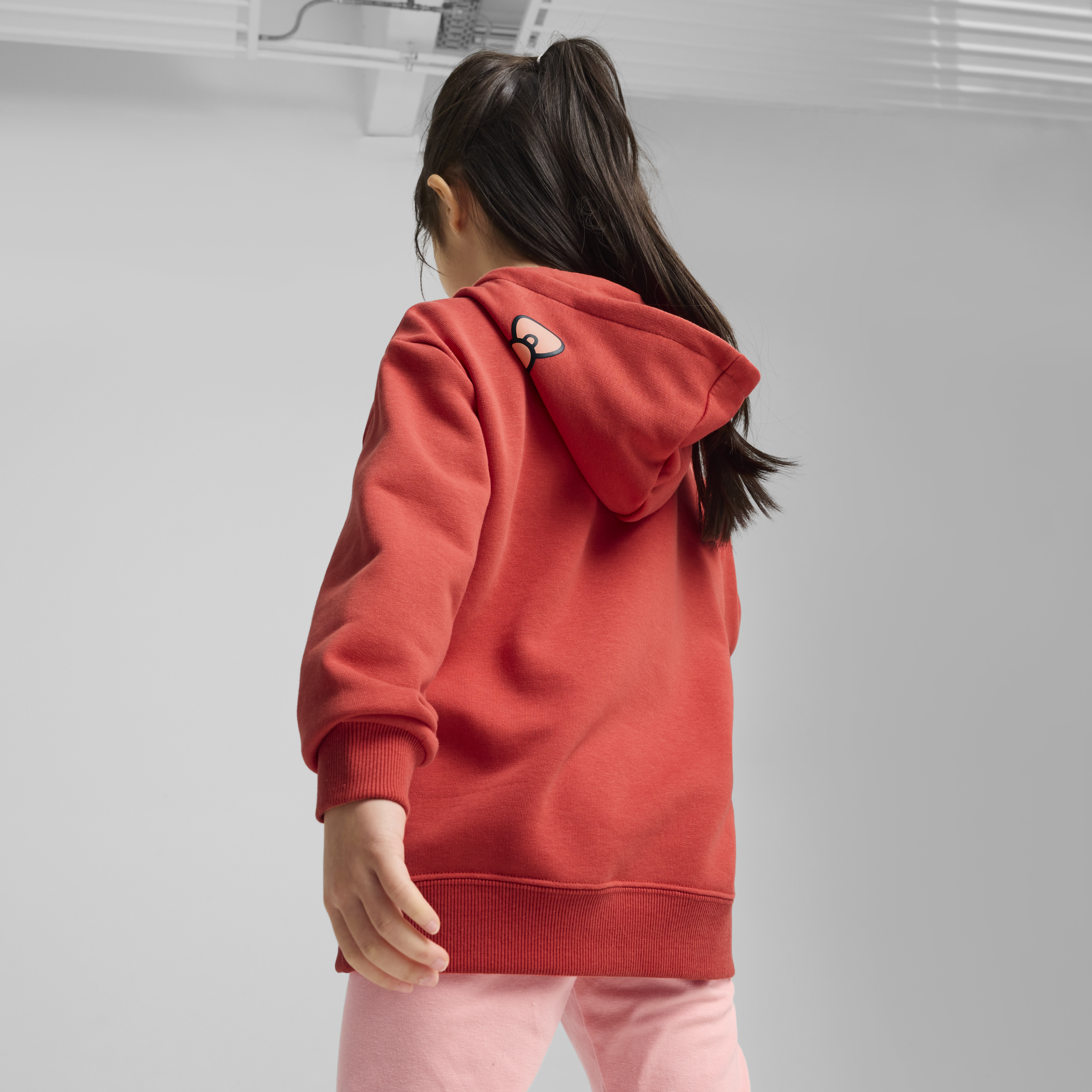 Hello Kitty and Friends x PUMA Kids Relaxed Hoodie (Red Fire) - Image 2