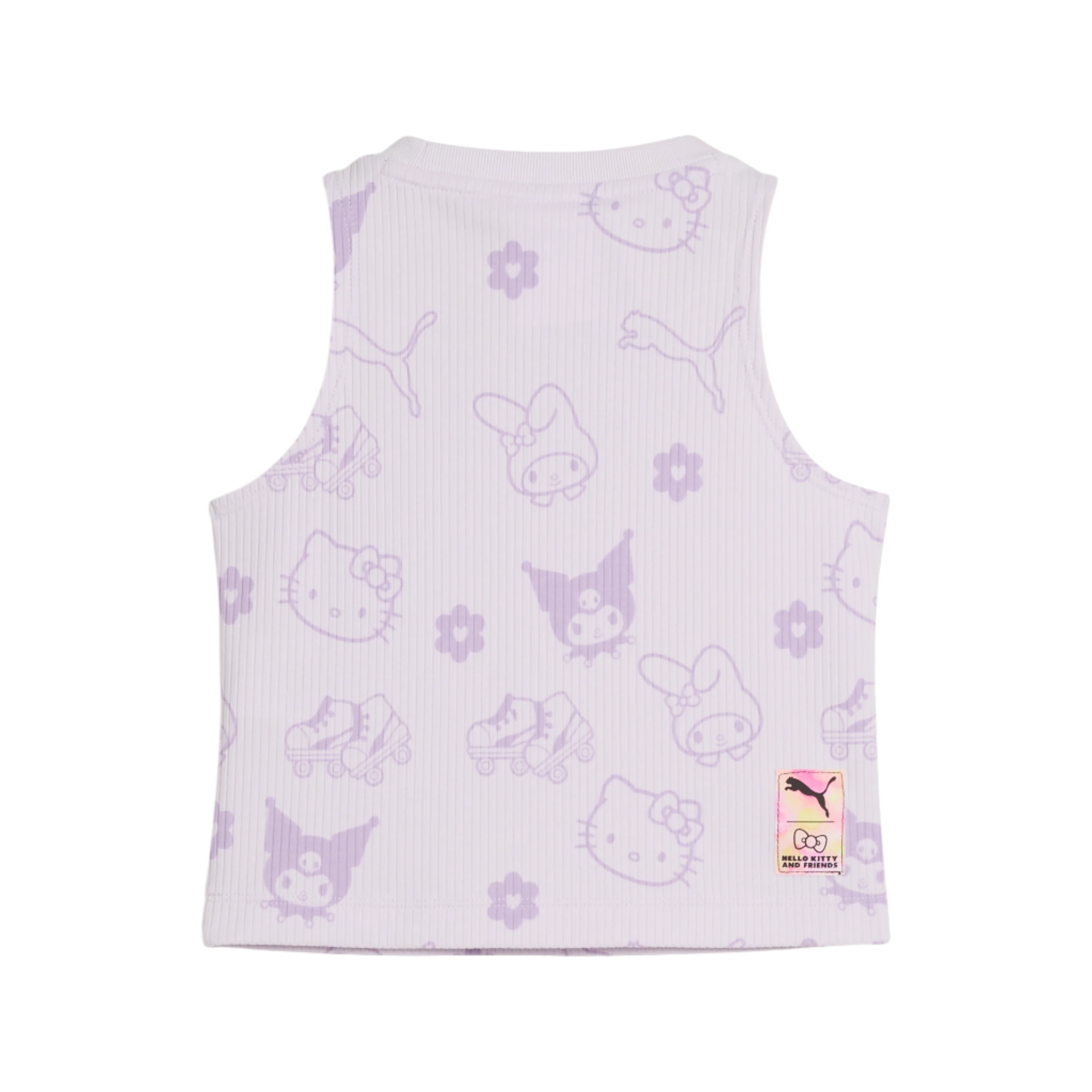 Hello Kitty and Friends x PUMA Kids Ribbed Tank Top (Lilac Frost) - Image 3