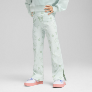 Hello Kitty and Friends x PUMA Kids Ribbed Flared Leggings (Peaceful Blue)