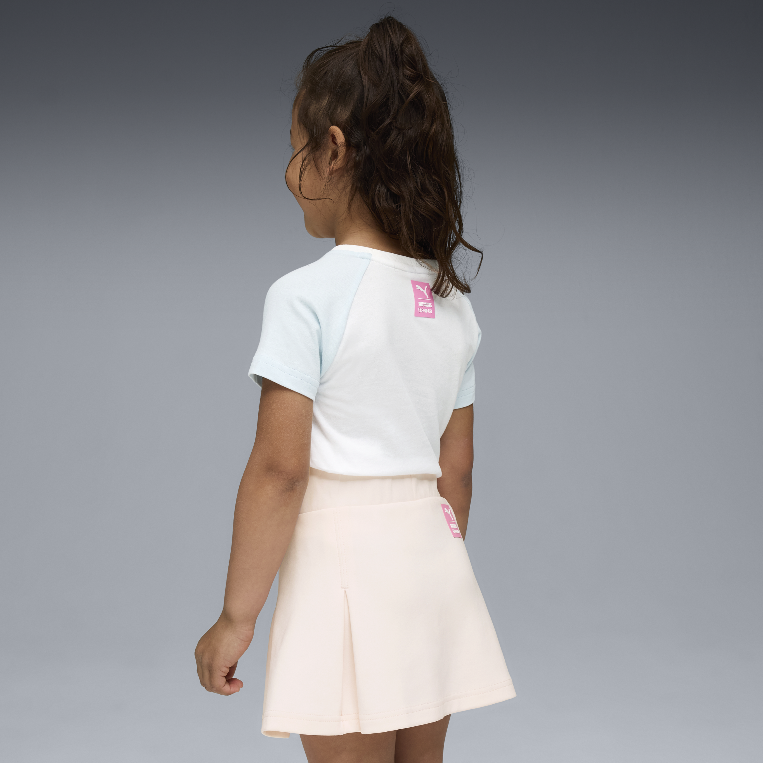 Hello Kitty and Friends x PUMA Kids Slim Graphic Tee (White) - Image 4