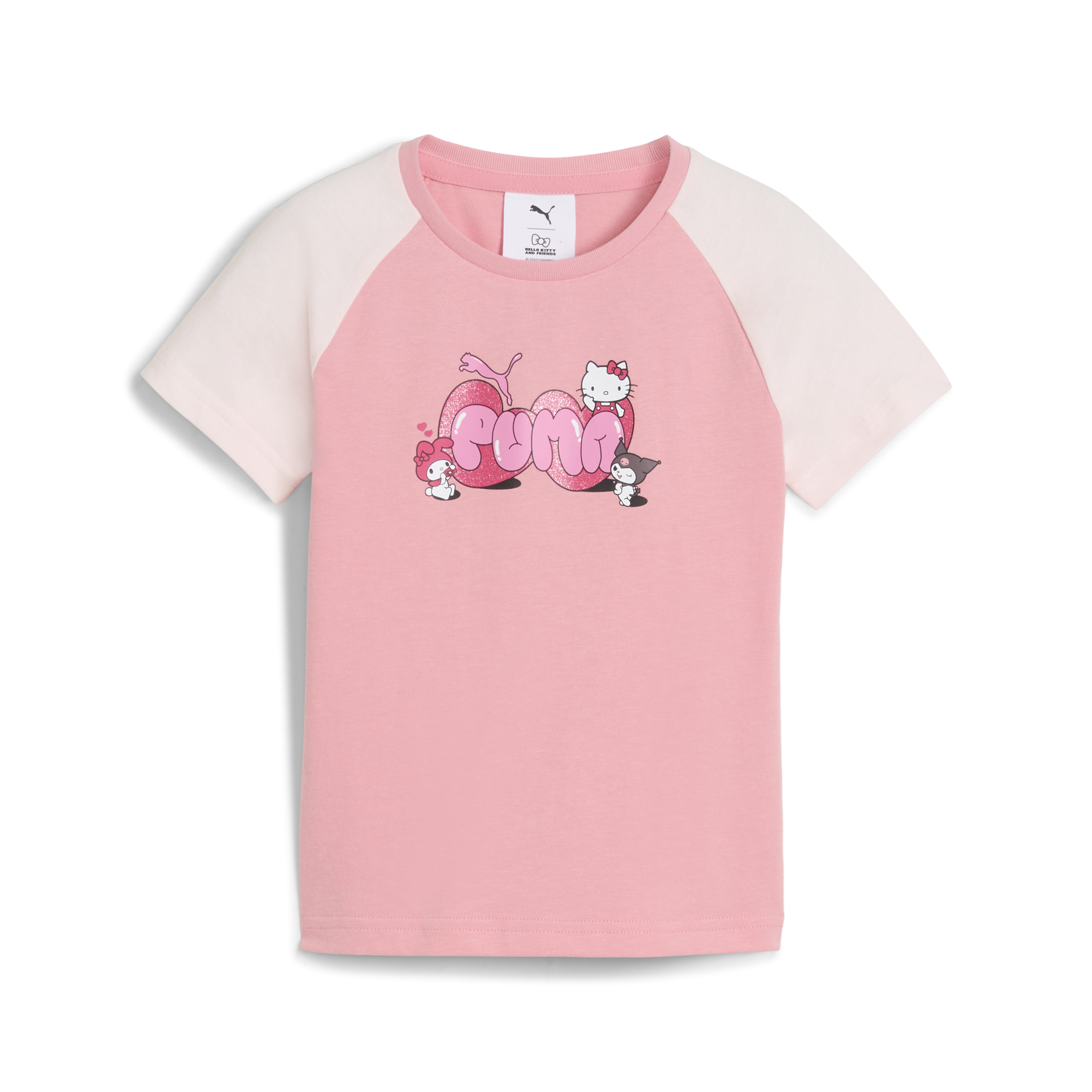 Hello Kitty and Friends x PUMA Kids Slim Graphic Tee (Pinkscape) - Image 3
