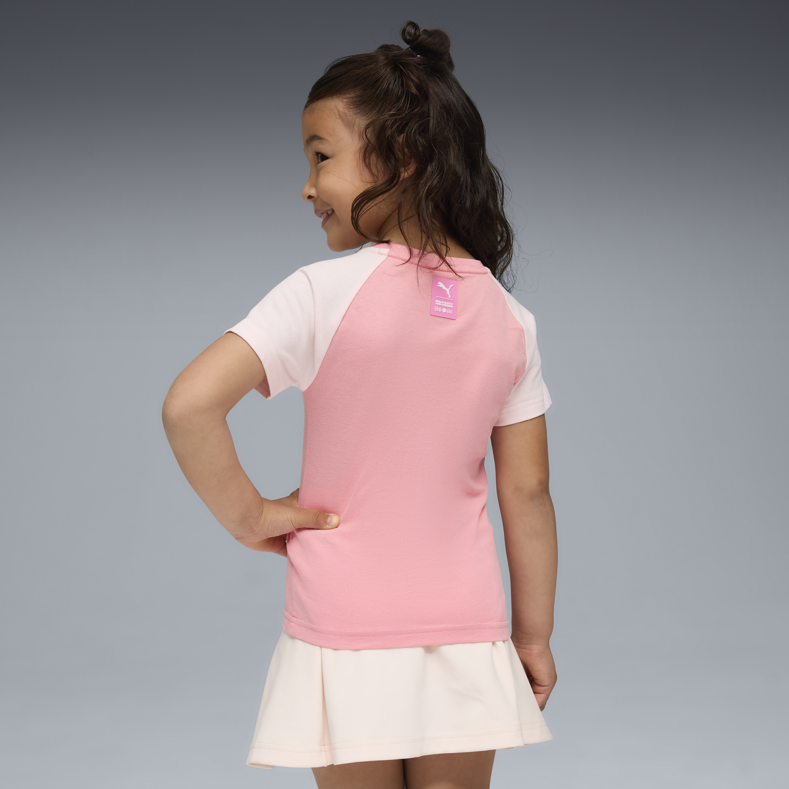 Hello Kitty and Friends x PUMA Kids Slim Graphic Tee (Pinkscape) - Image 4