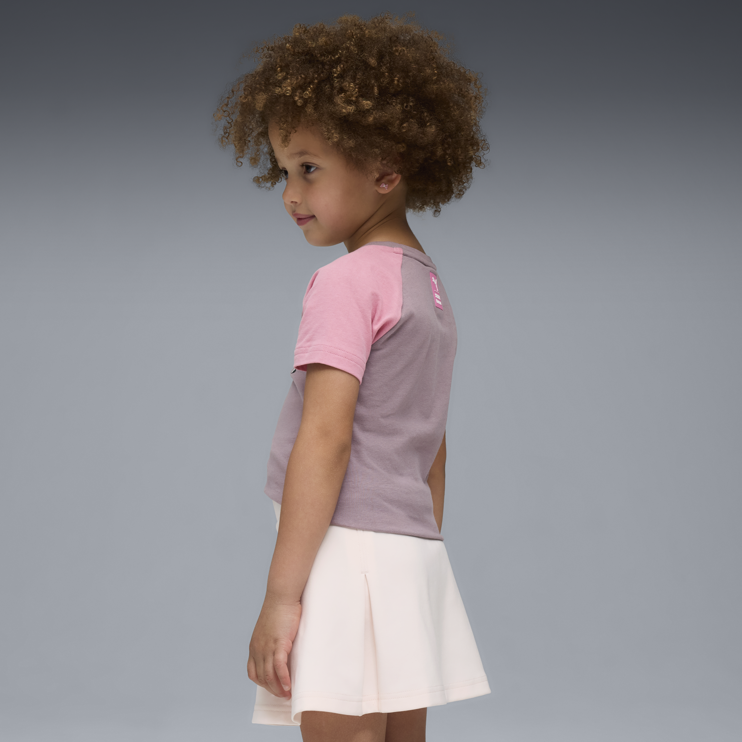 Hello Kitty and Friends x PUMA Kids Slim Graphic Tee (Plum Jam) - Image 4