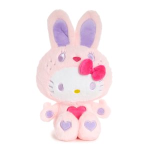 Hello Kitty 11 Pink Plush (Colorful Bunny Series)