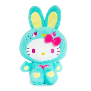 Hello Kitty 11 Green Plush (Colorful Bunny Series)
