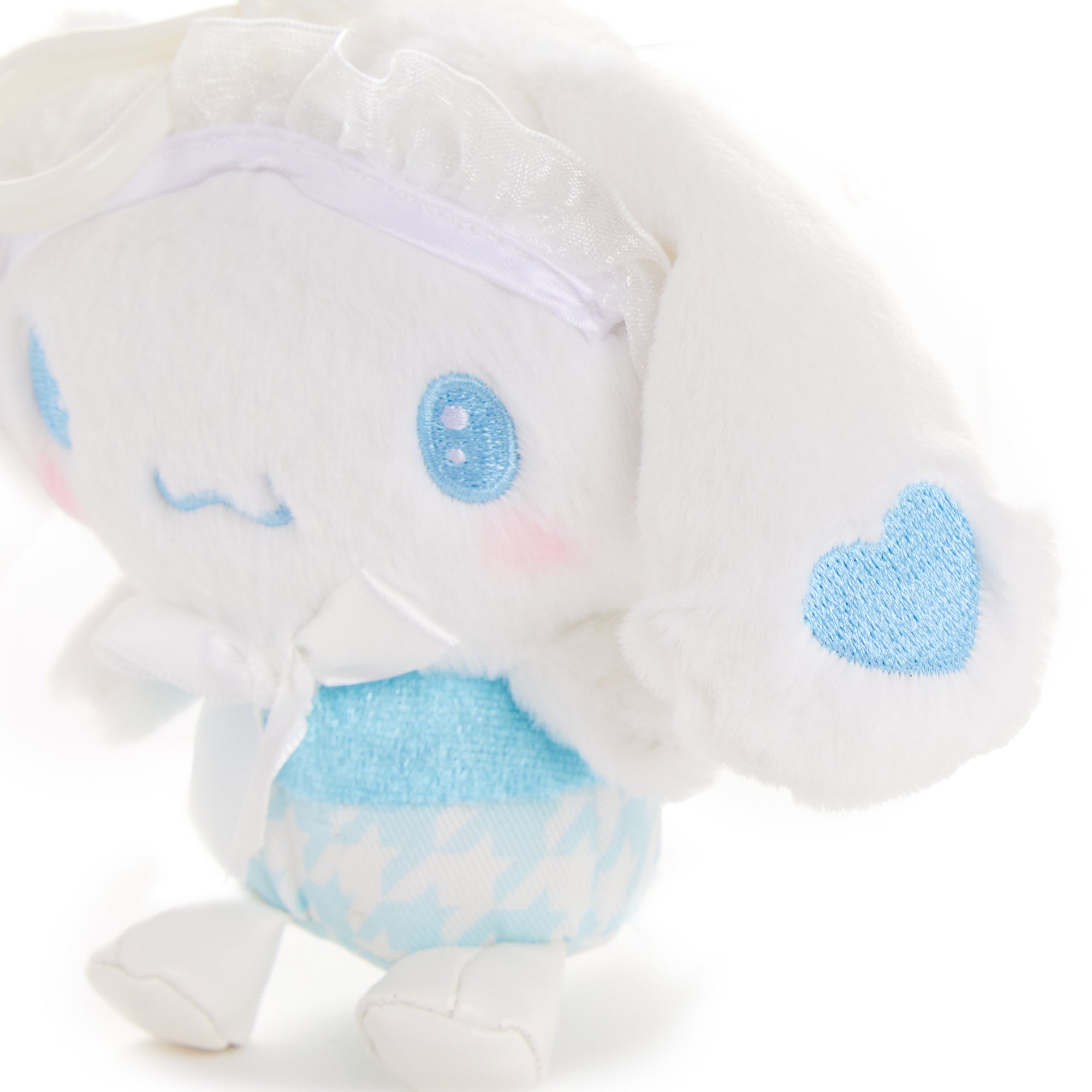 Cinnamoroll Plush Mascot Charm (Frills Series) - Image 2