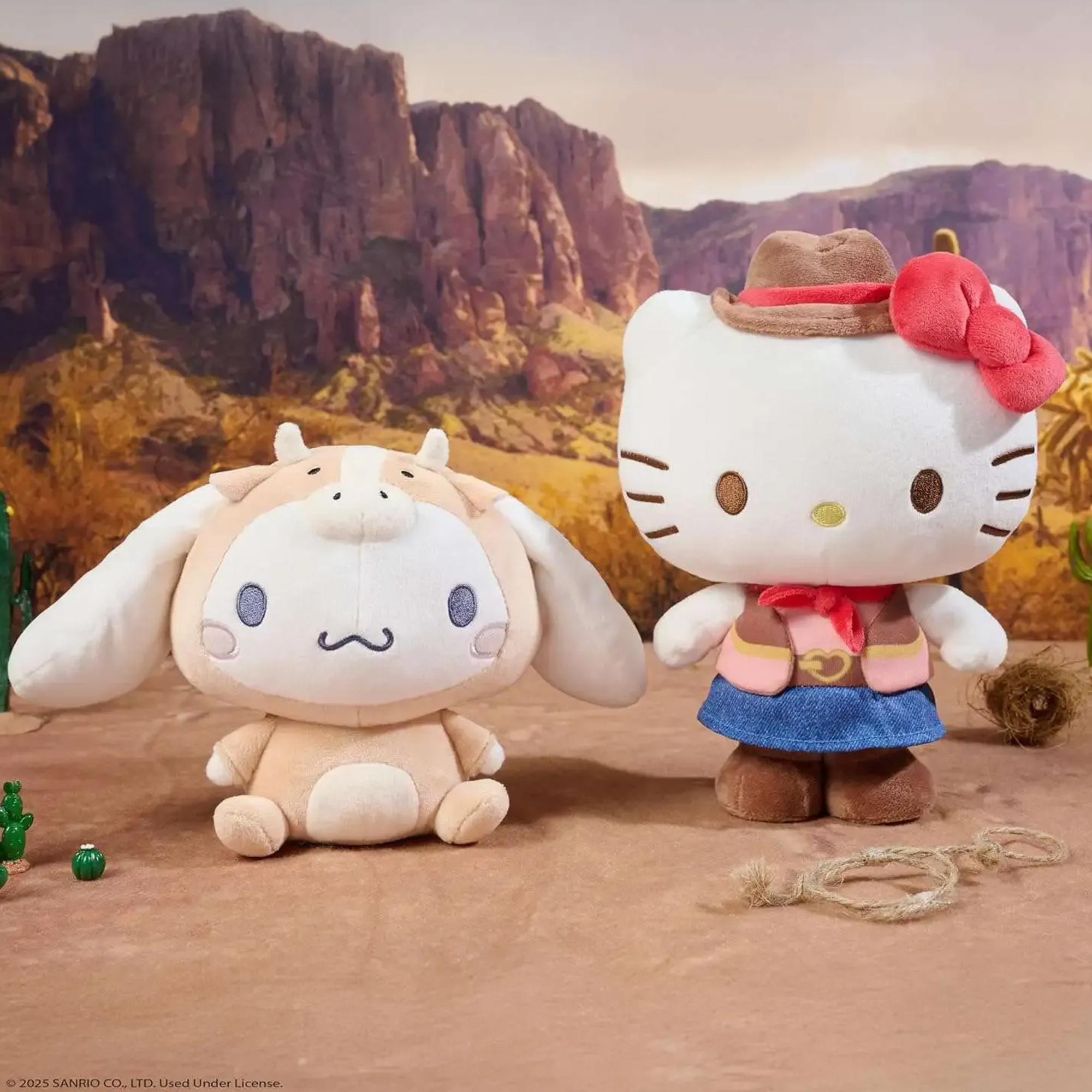 Hello Kitty x GUND 10 Cowgirl Plush - Image 2