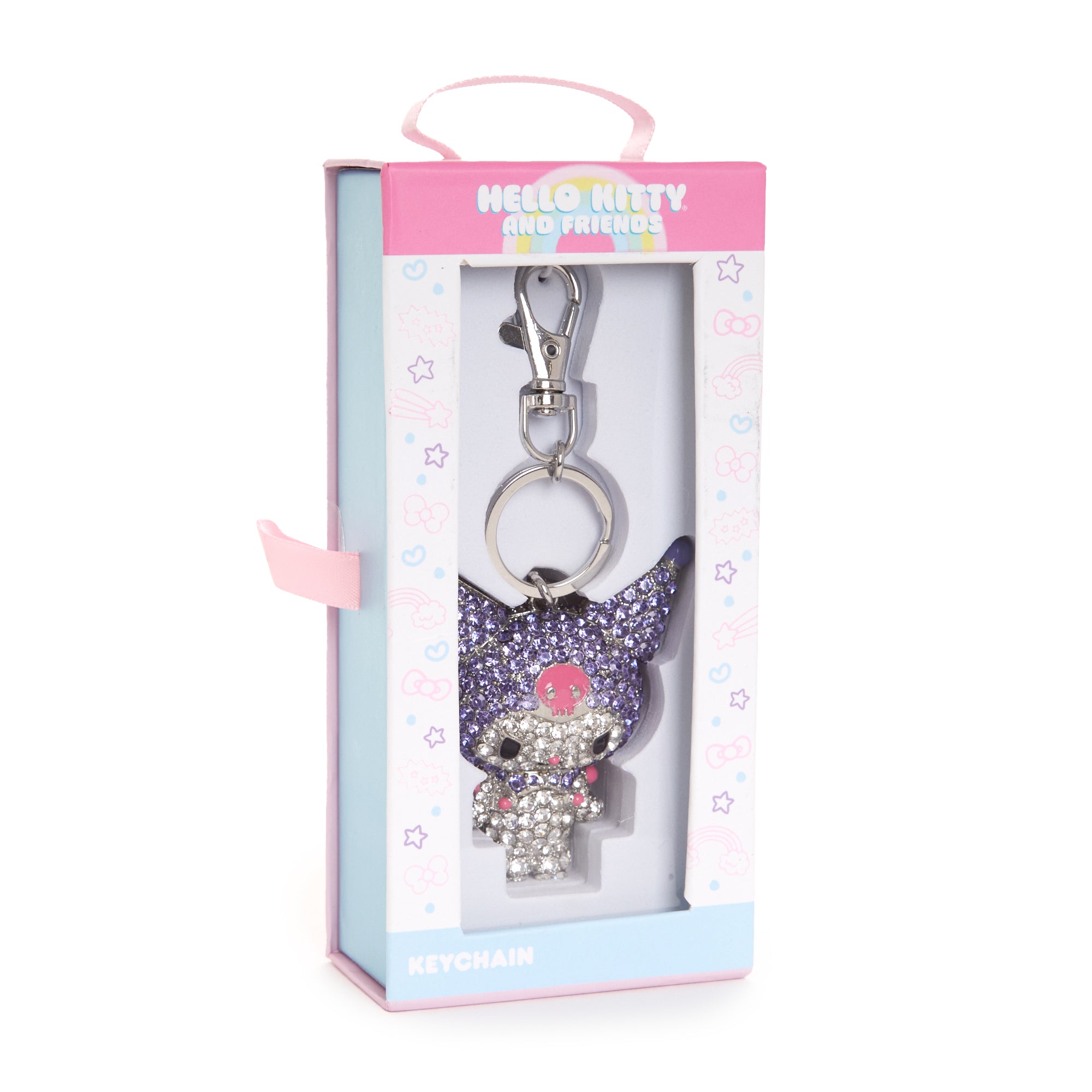 Kuromi Pave 3D Bling Keychain - Image 3