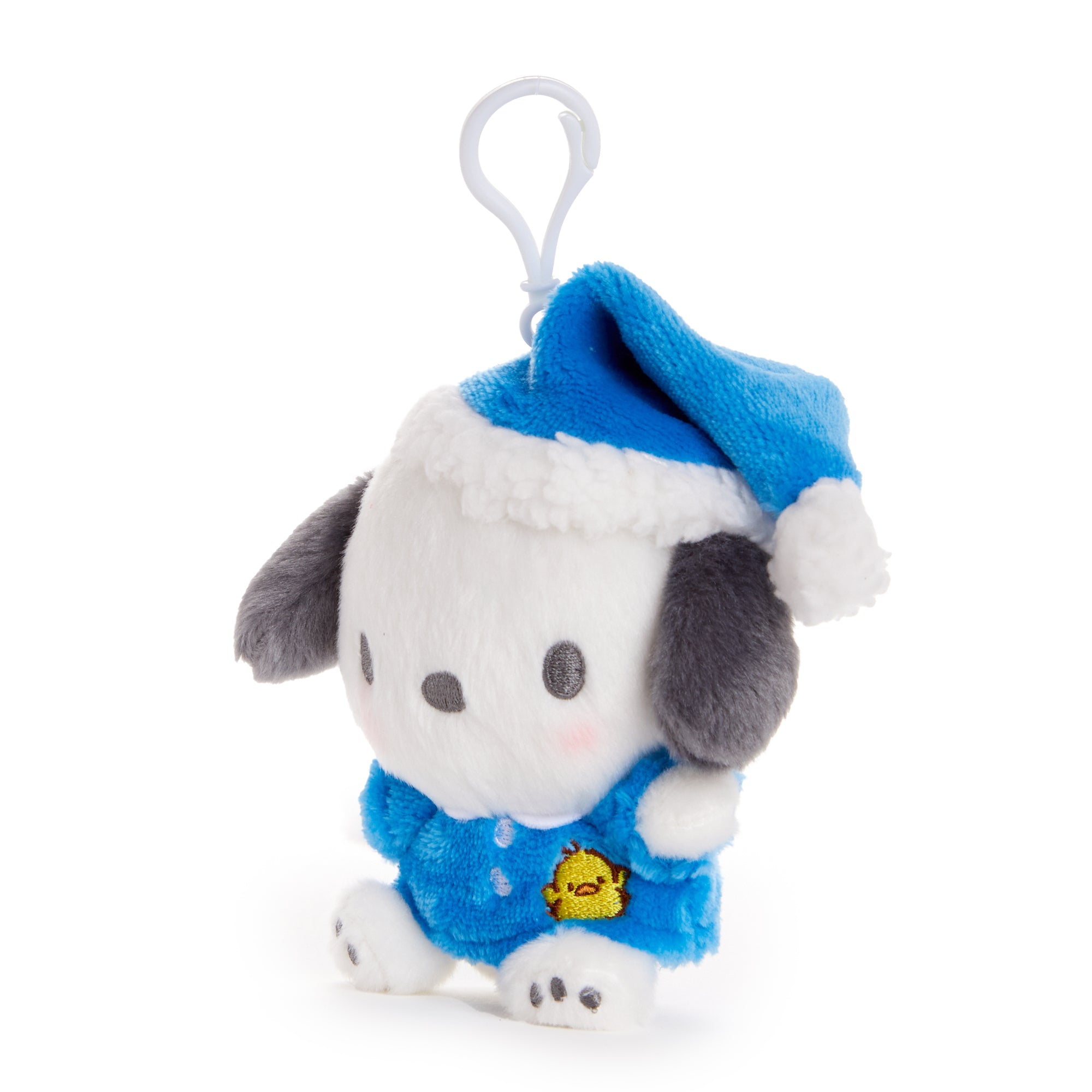 Pochacco Plush Mascot Clip (Sleepytime Series) - Image 2