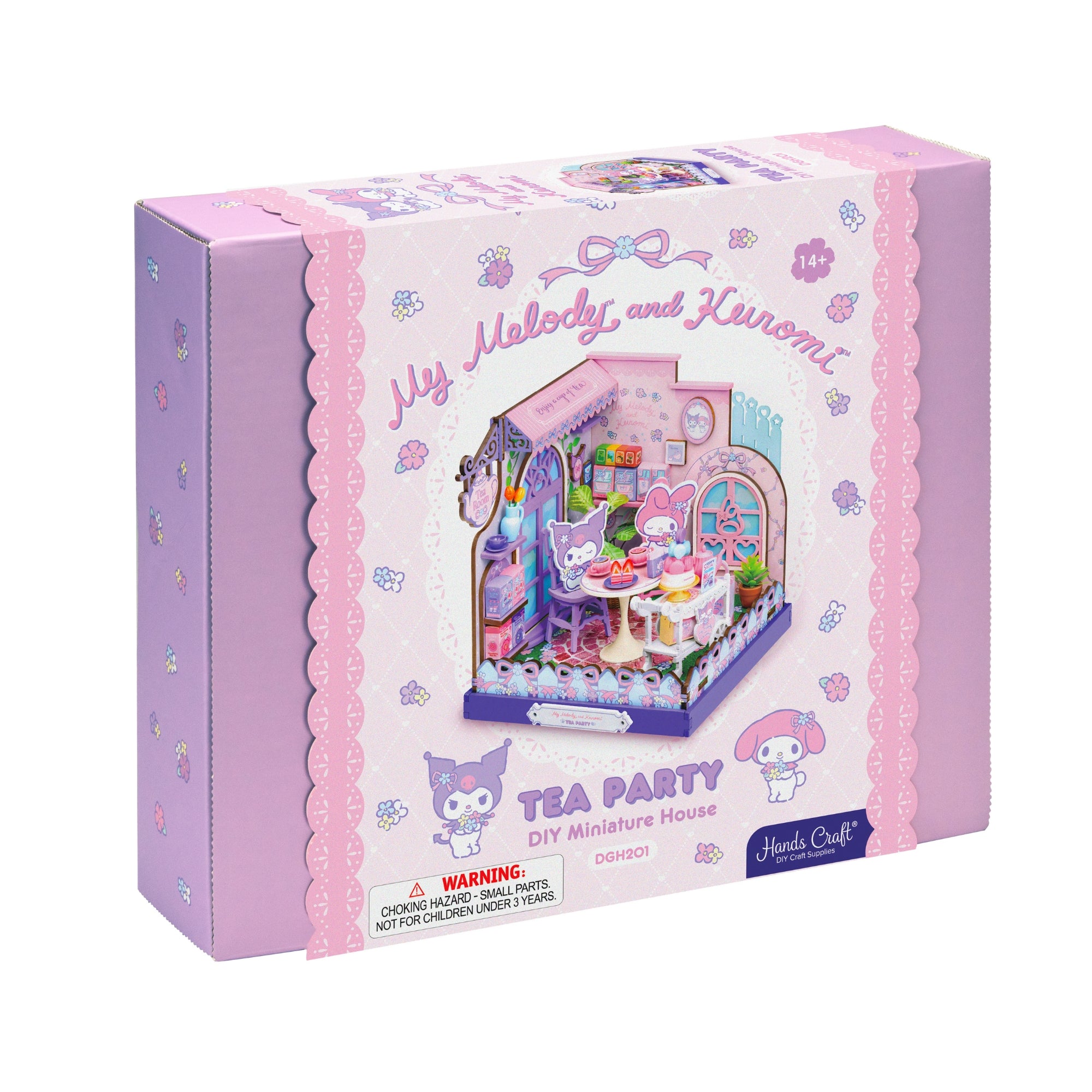 My Melody & Kuromi Tea Party DIY Miniature House Kit - Image 6