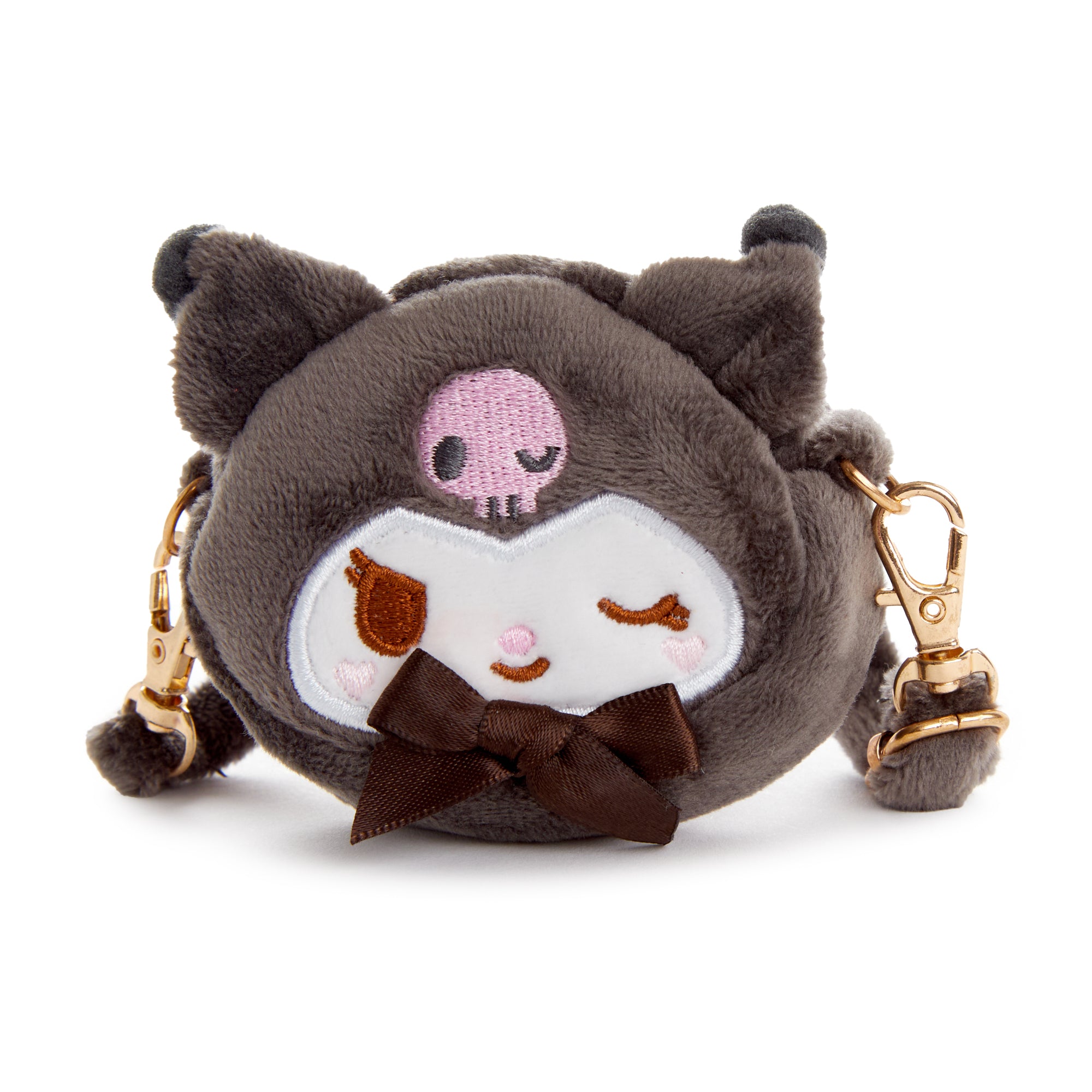 Kuromi Plush Convertible Mini Pouch (Wink Series) - Image 3