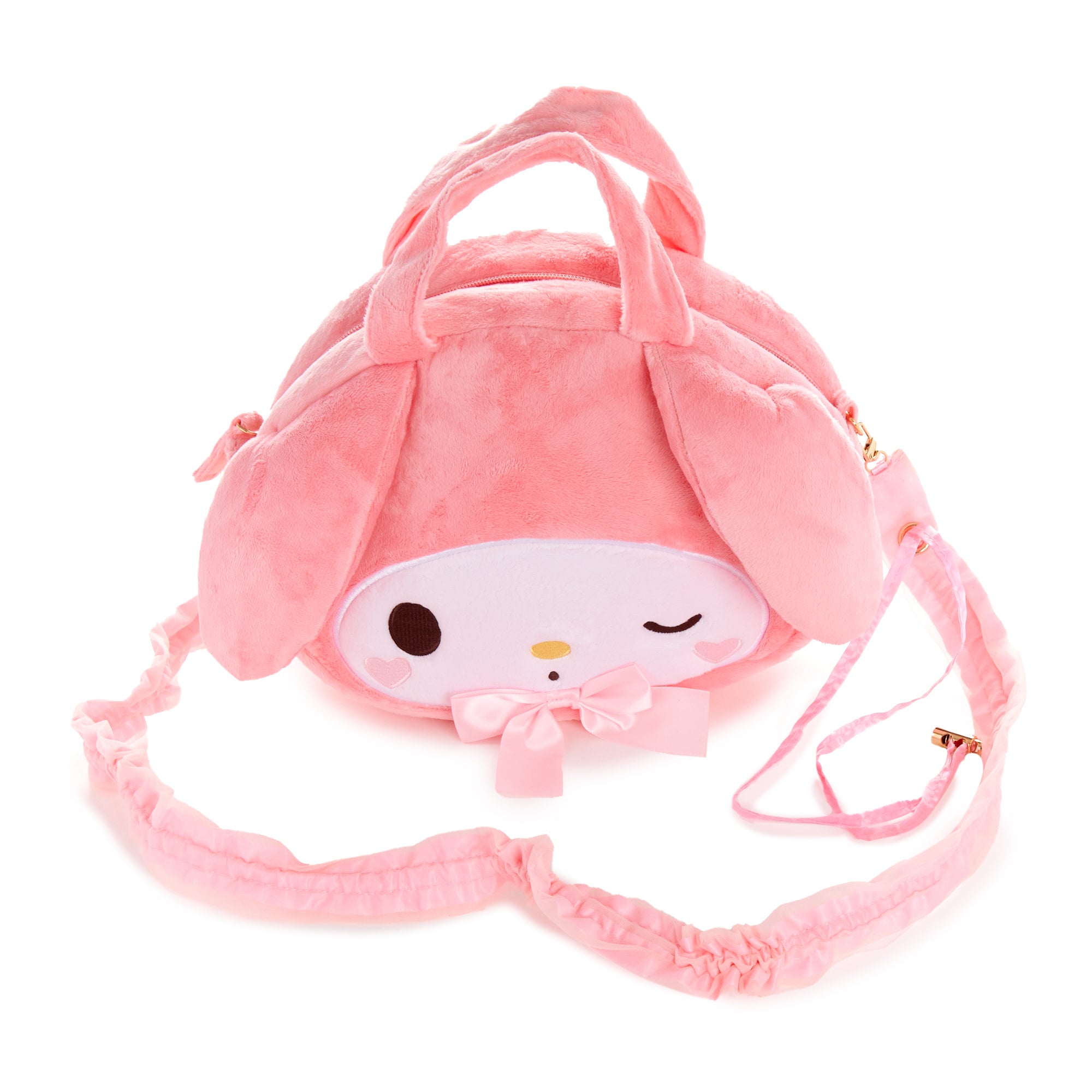 My Melody 2-Way Plush Crossbody Bag (Wink Series) - Image 2