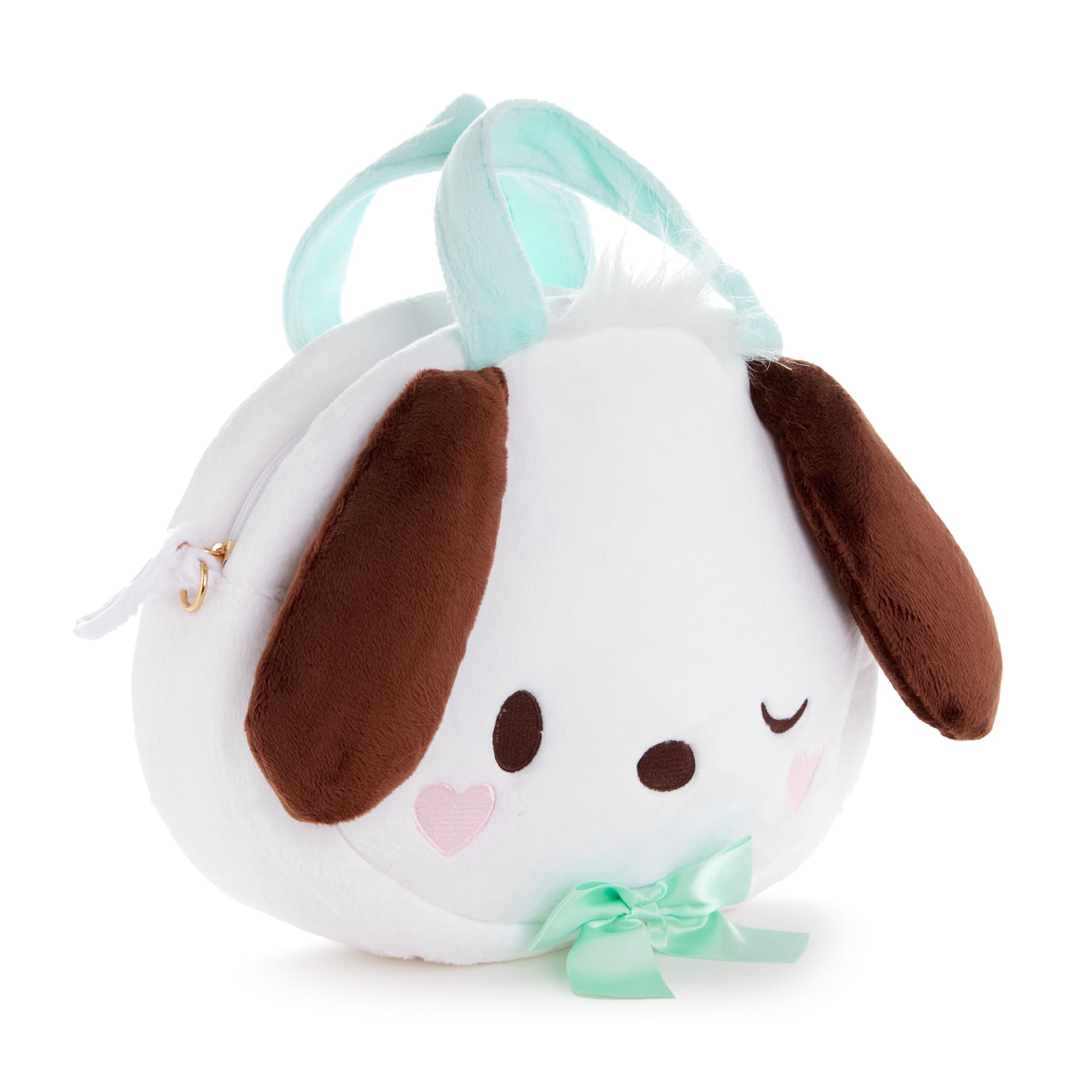 Pochacco 2-Way Plush Crossbody Bag (Wink Series) - Image 4