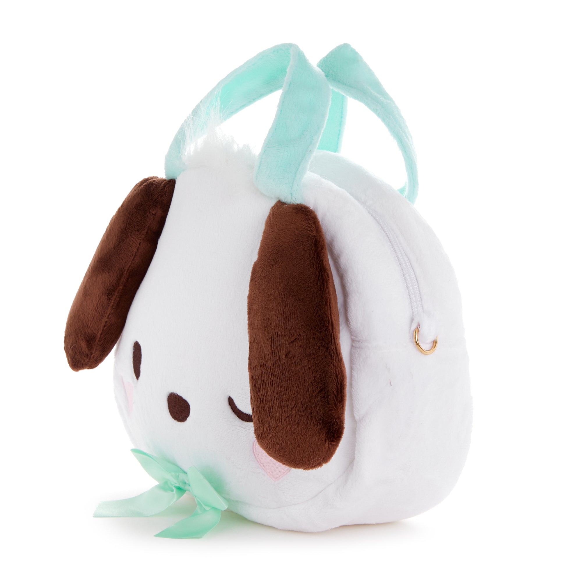 Pochacco 2-Way Plush Crossbody Bag (Wink Series) - Image 5