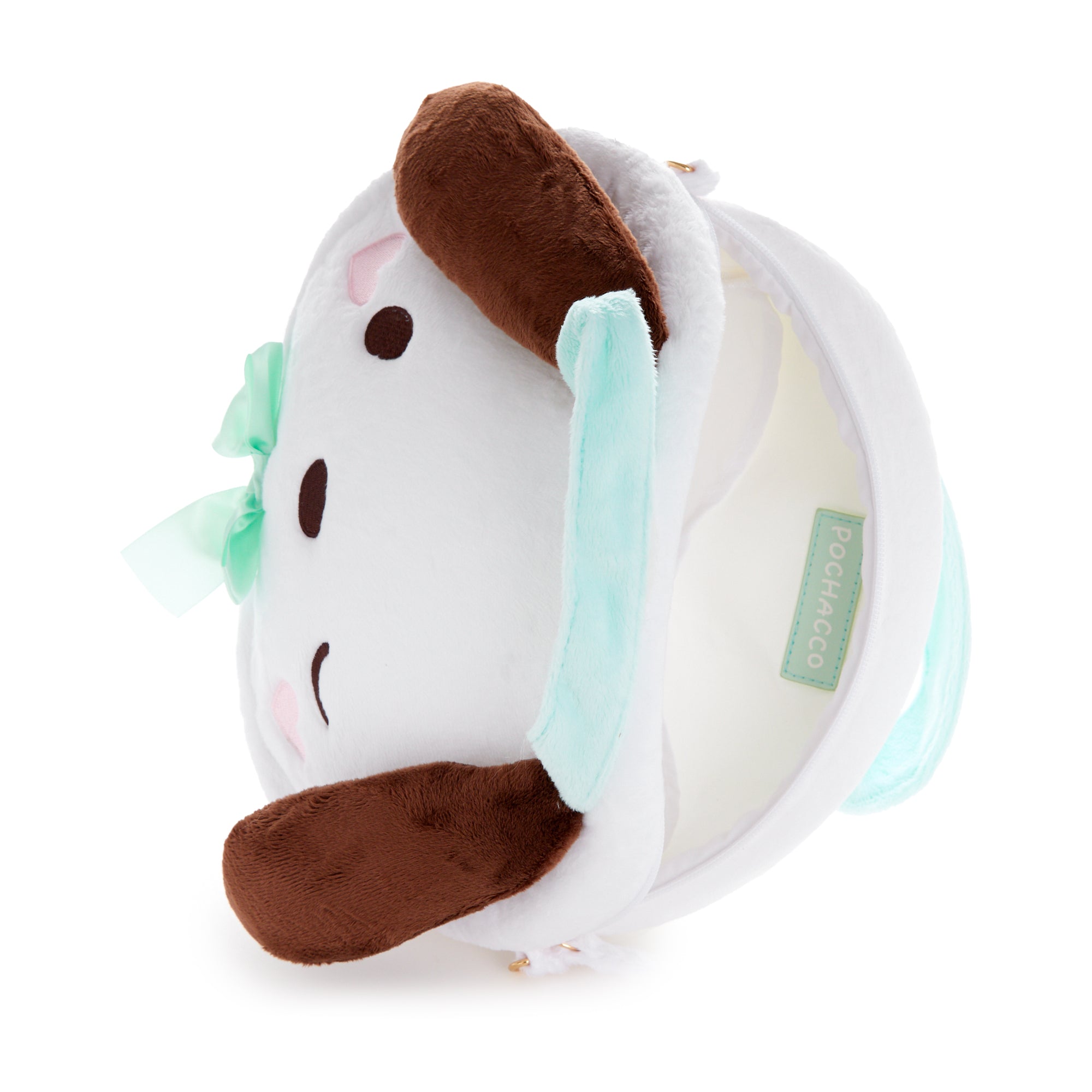 Pochacco 2-Way Plush Crossbody Bag (Wink Series) - Image 7