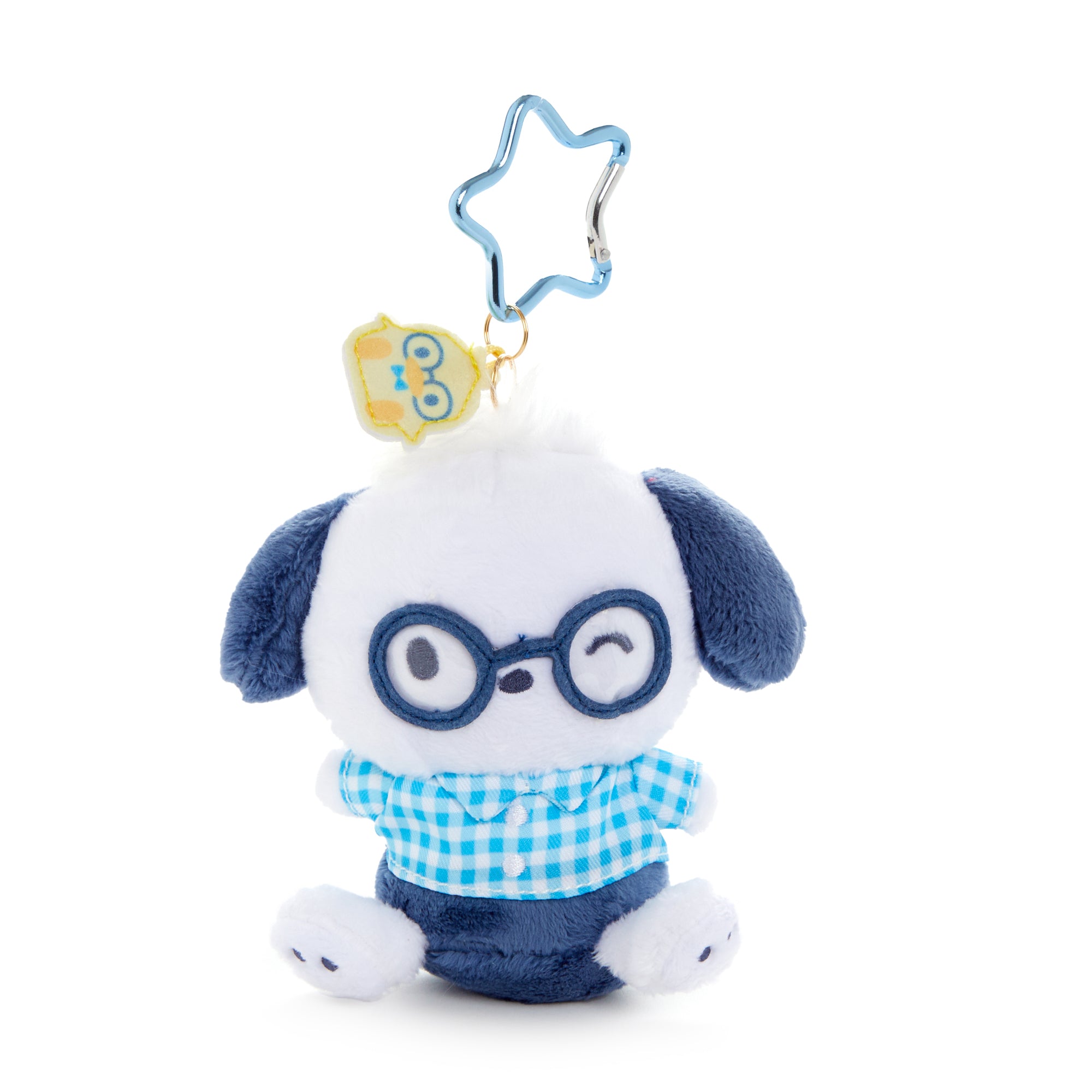 Pochacco Plush Mascot Keychain (Glasses Series) - Image 4