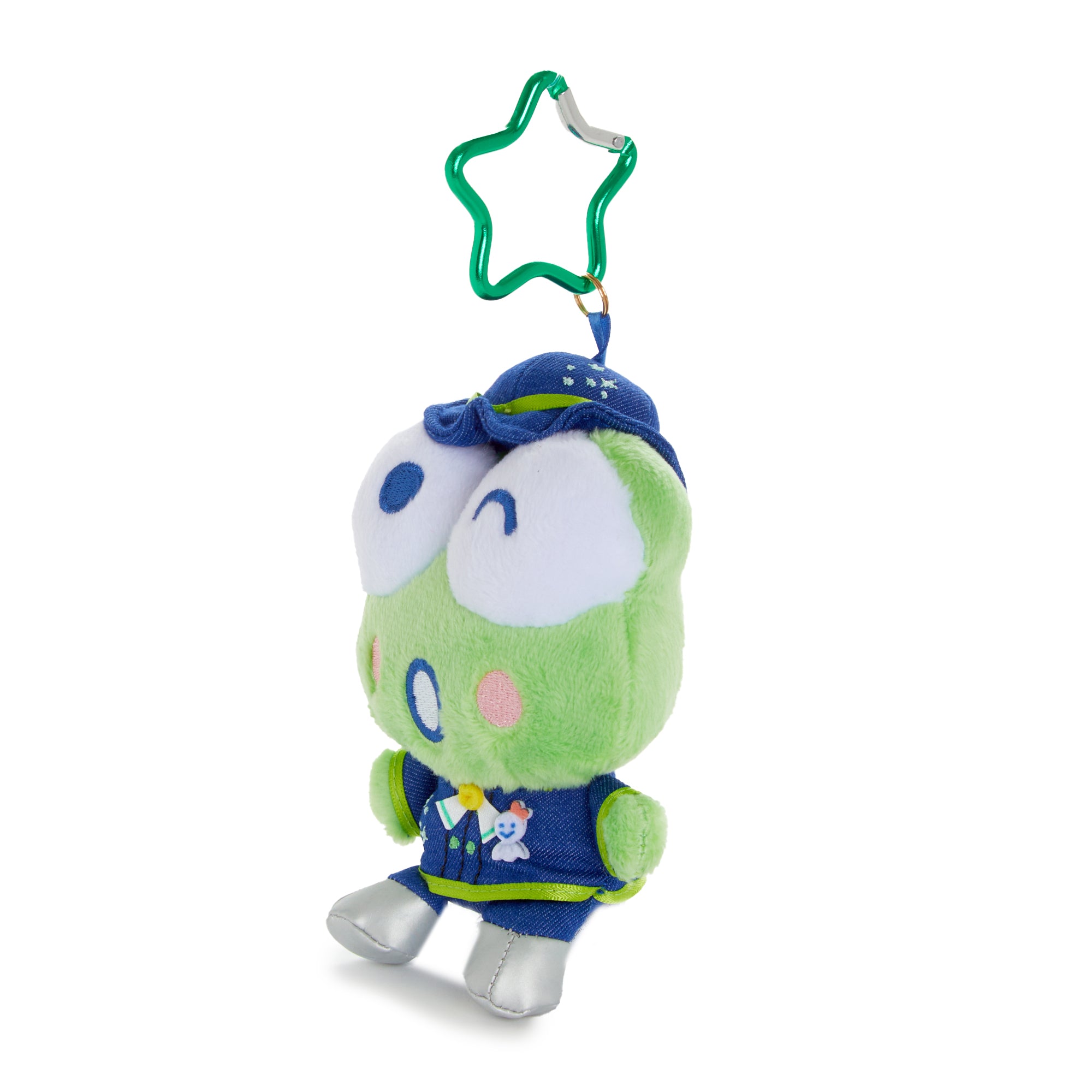 Keroppi Plush Mascot Keychain (Hapidanbui Boy Band Series) - Image 5