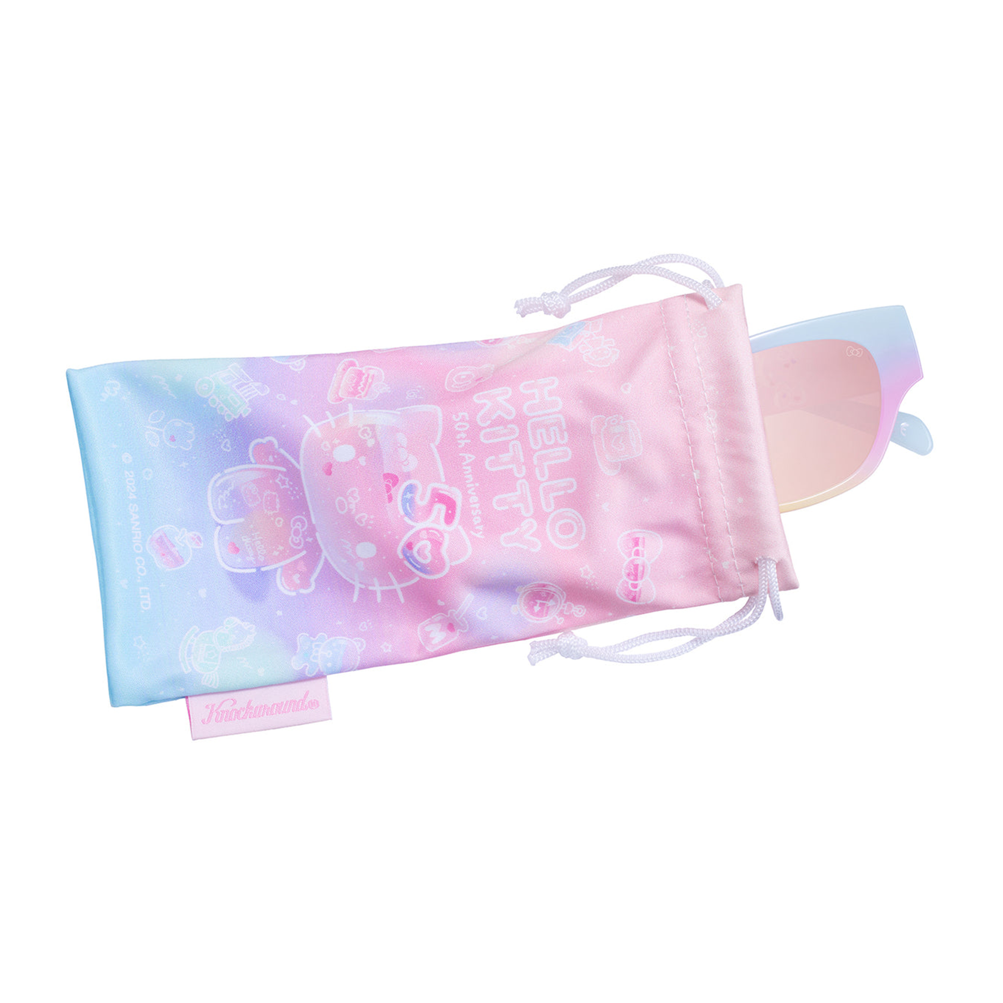 Hello Kitty x Knockaround 50th Anniversary Sunglasses (Junipers) - Image 7
