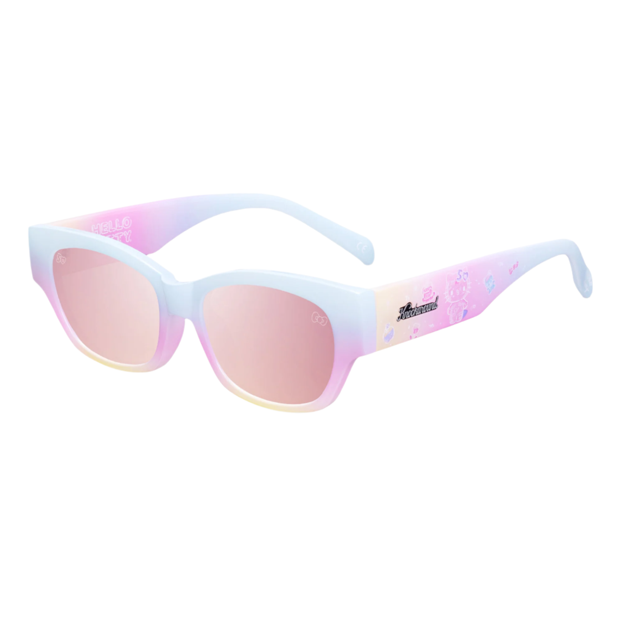 Hello Kitty x Knockaround 50th Anniversary Sunglasses (Junipers) - Image 3