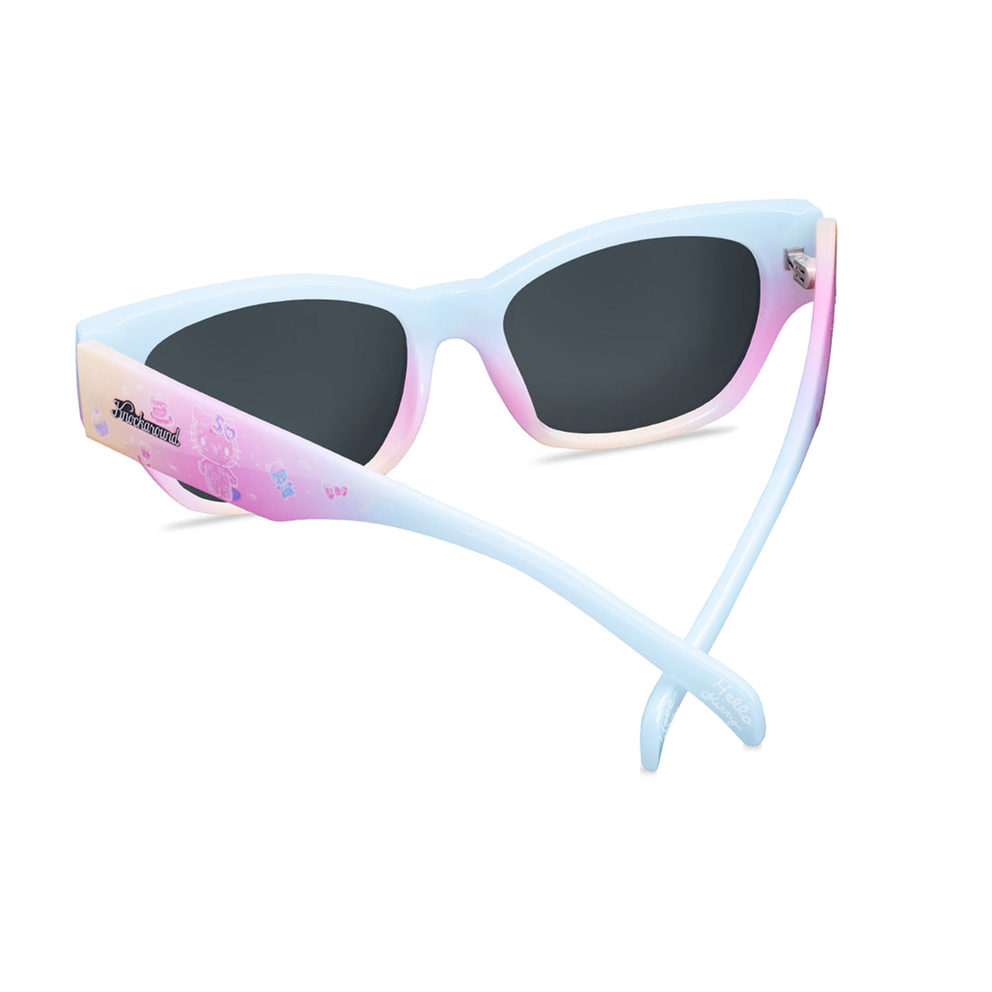 Hello Kitty x Knockaround 50th Anniversary Sunglasses (Junipers) - Image 4
