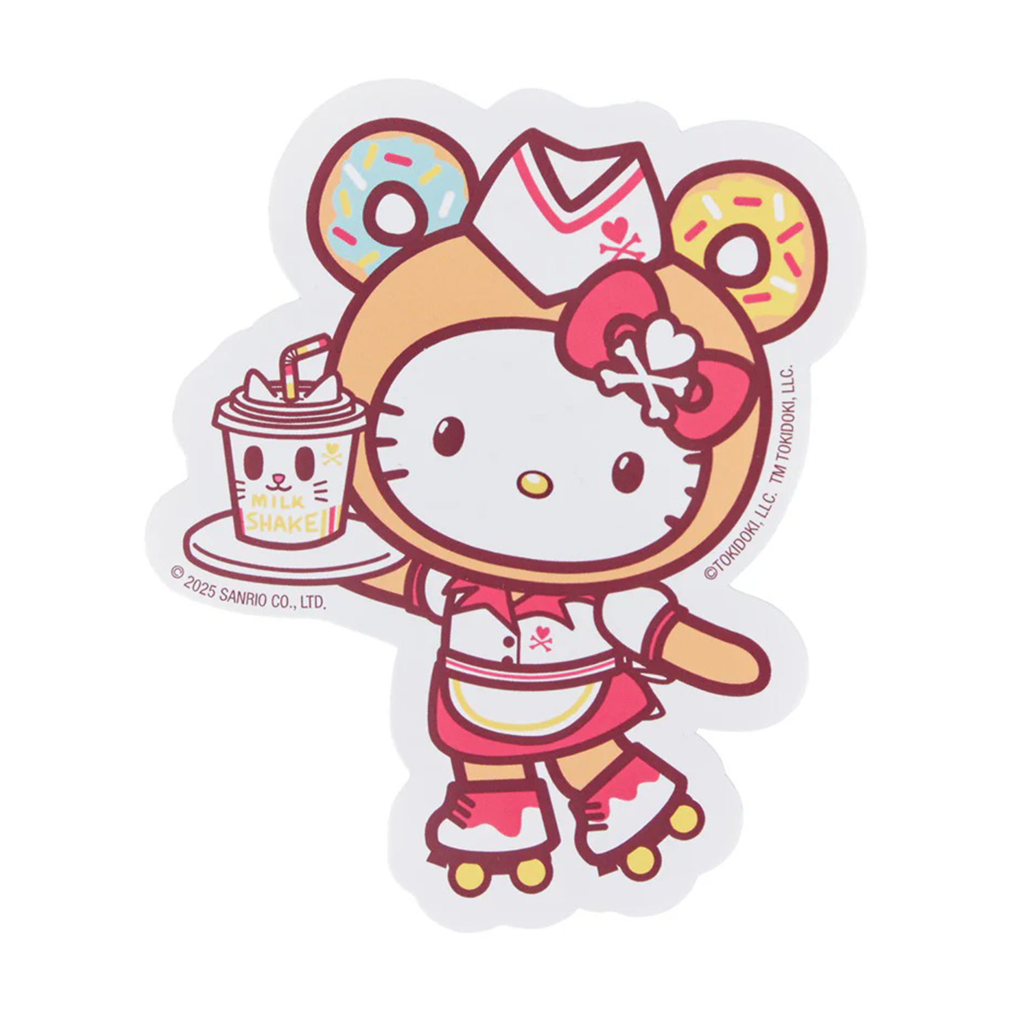 Hello Kitty x Tokidoki Large Sticker (Fast Food) - Image 2