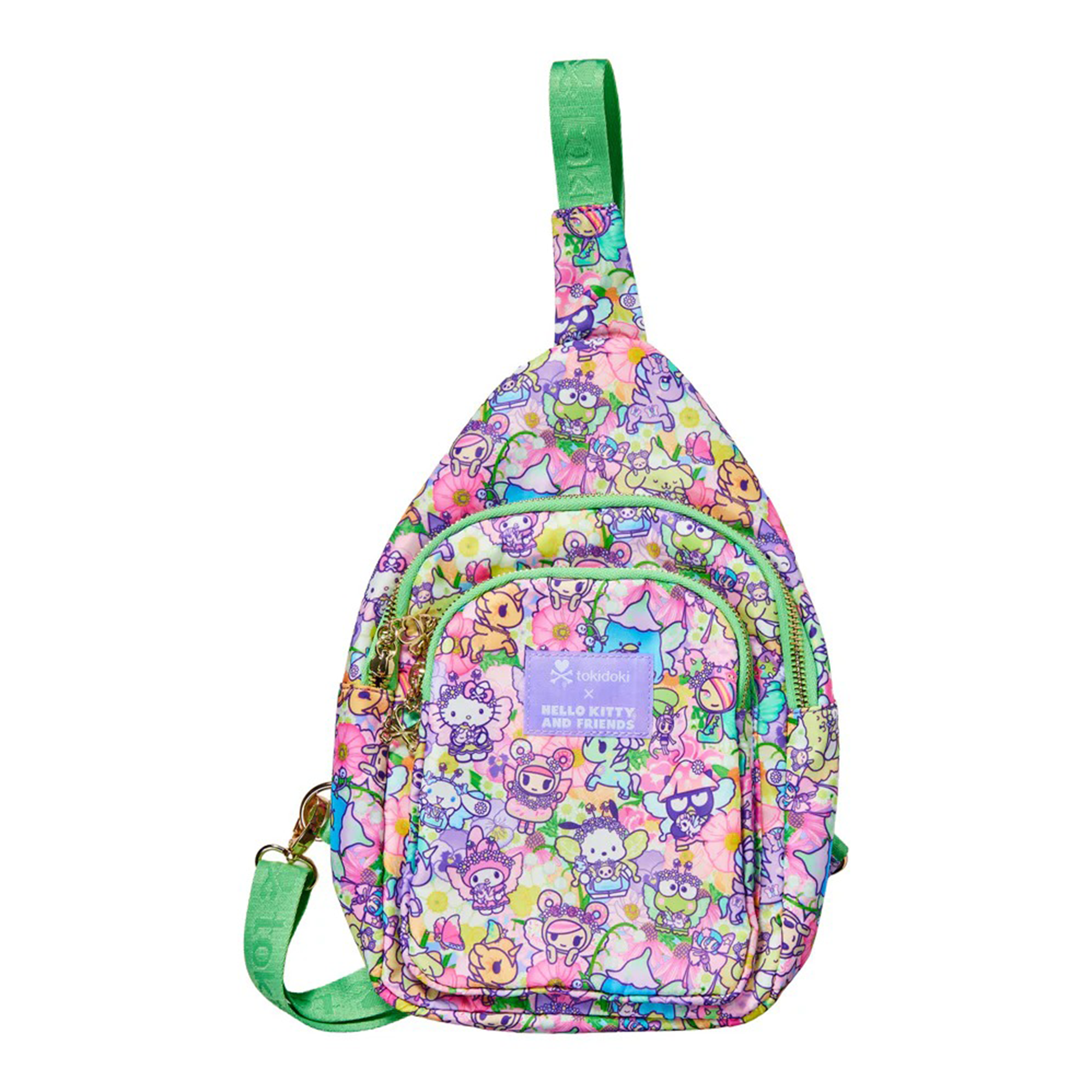 Hello Kitty and Friends x Tokidoki Crossbody Sling Bag (Butterfly Garden)