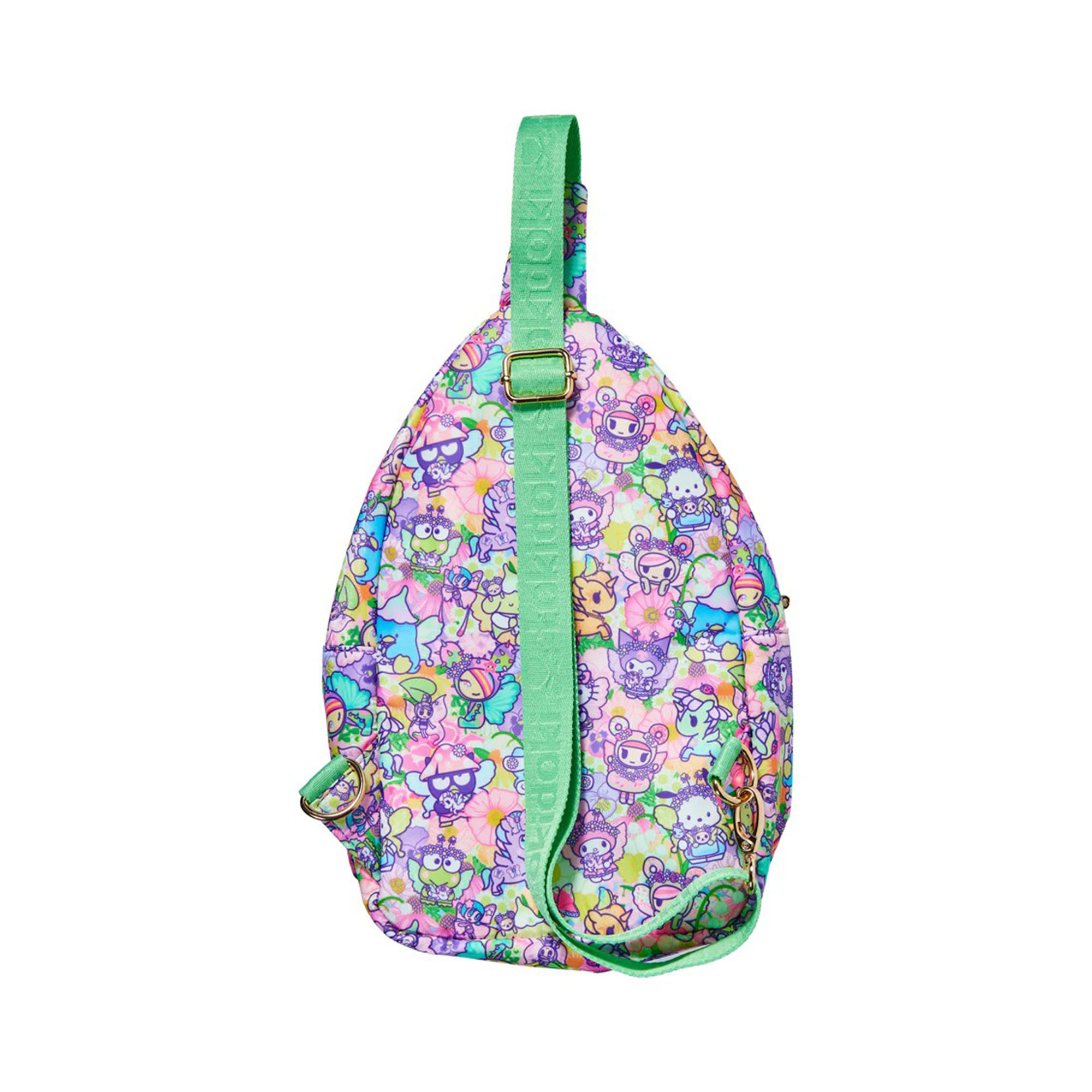 Hello Kitty and Friends x Tokidoki Crossbody Sling Bag (Butterfly Garden) - Image 2