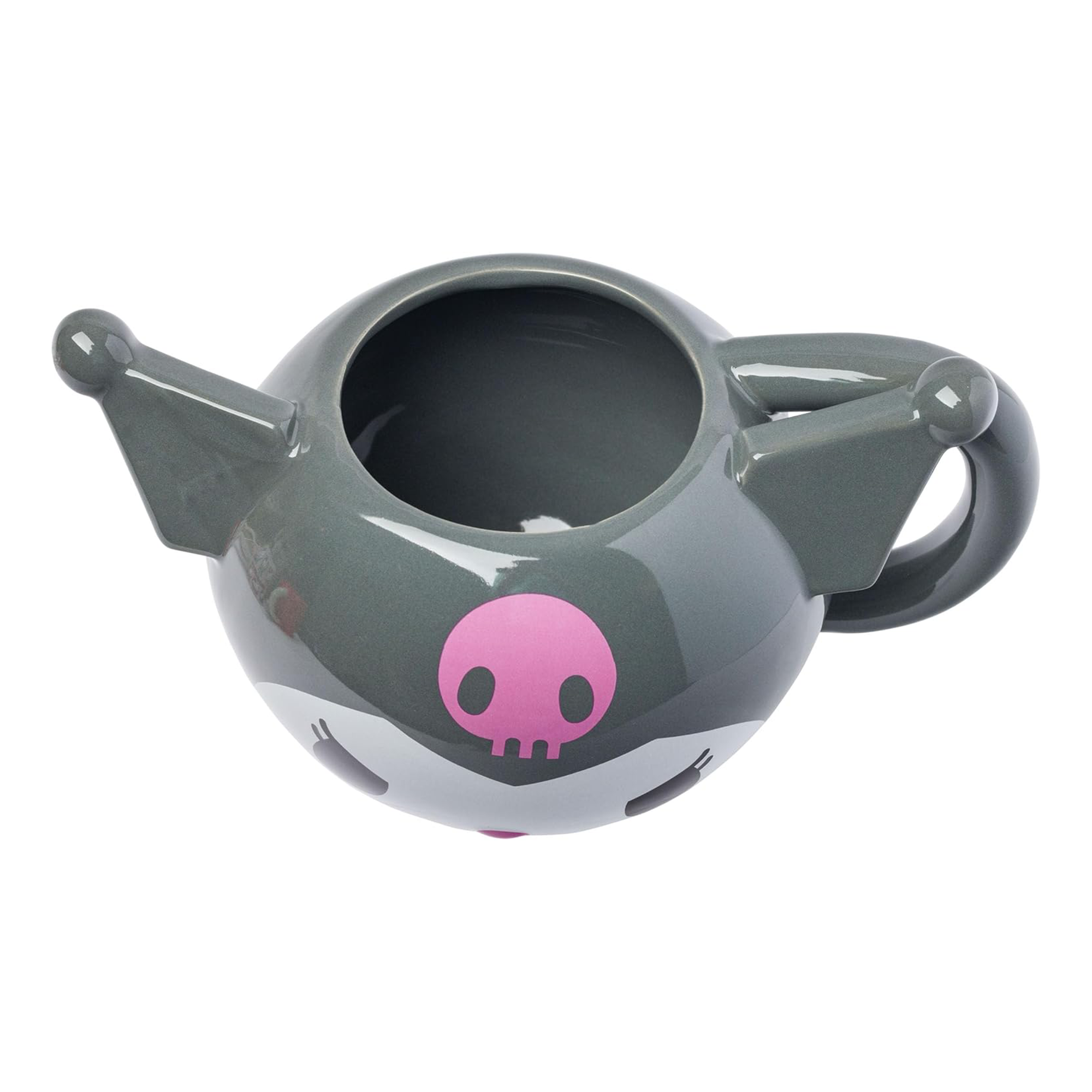 Kuromi Face Sculpted Mug (Gray) - Image 3