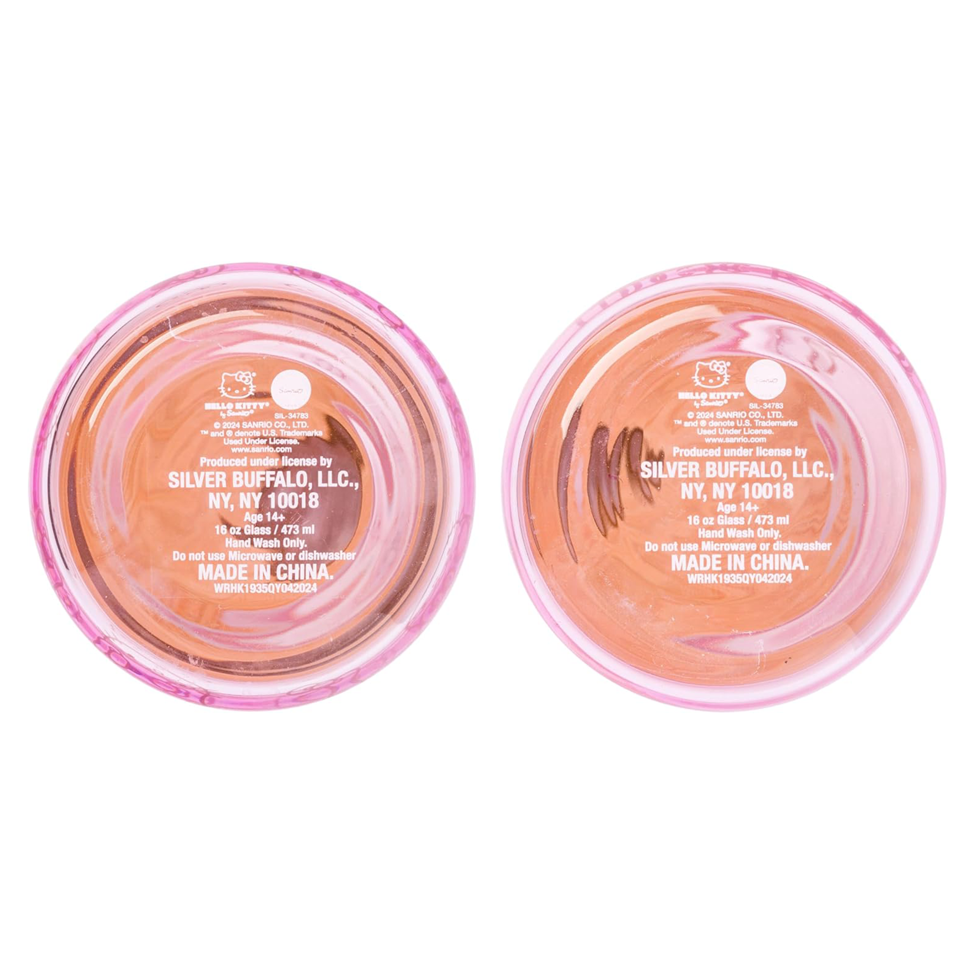 Hello Kitty Pink Glass Jar Tumblers with Bamboo Lid (Set of 2) - Image 6