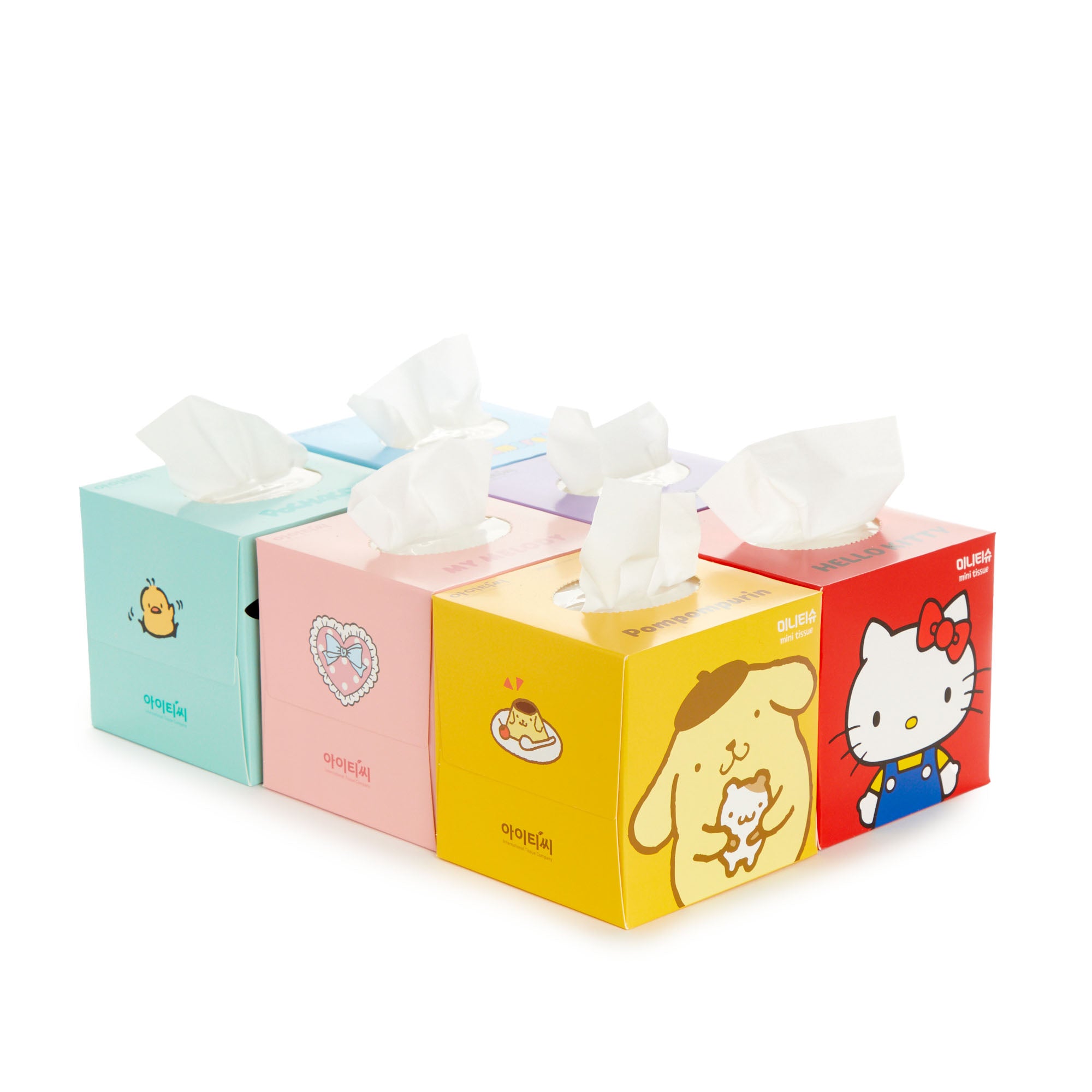 Hello Kitty and Friends Facial 2-Ply Mini Tissue Boxes (Pack of 6) - Image 4
