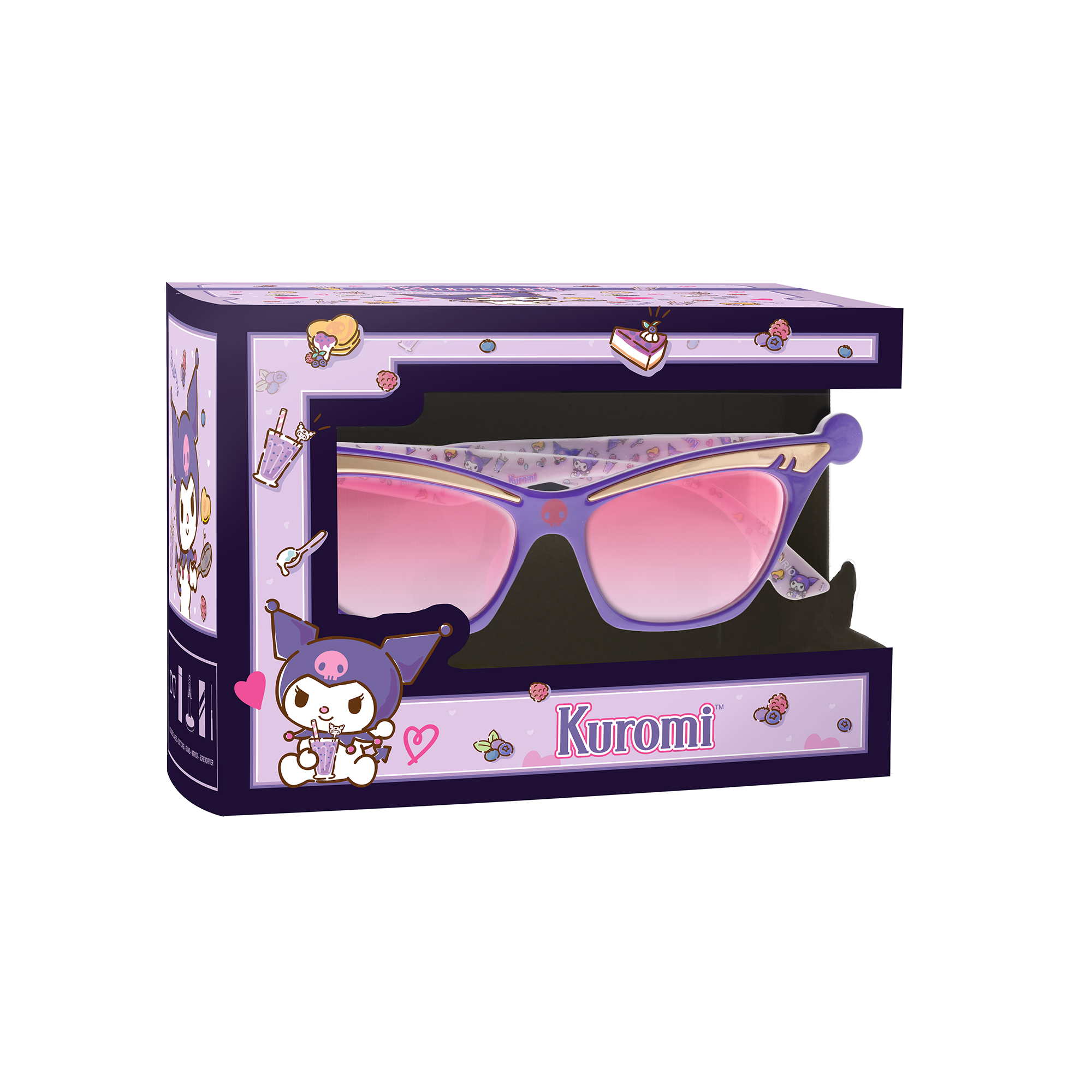 Kuromi x Sunscape Eyewear Smoothie Sunglasses - Image 2