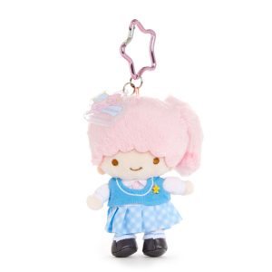 LittleTwinStars Lala Uniform Check Plush Mascot Keychains (50th Anniversary Series)