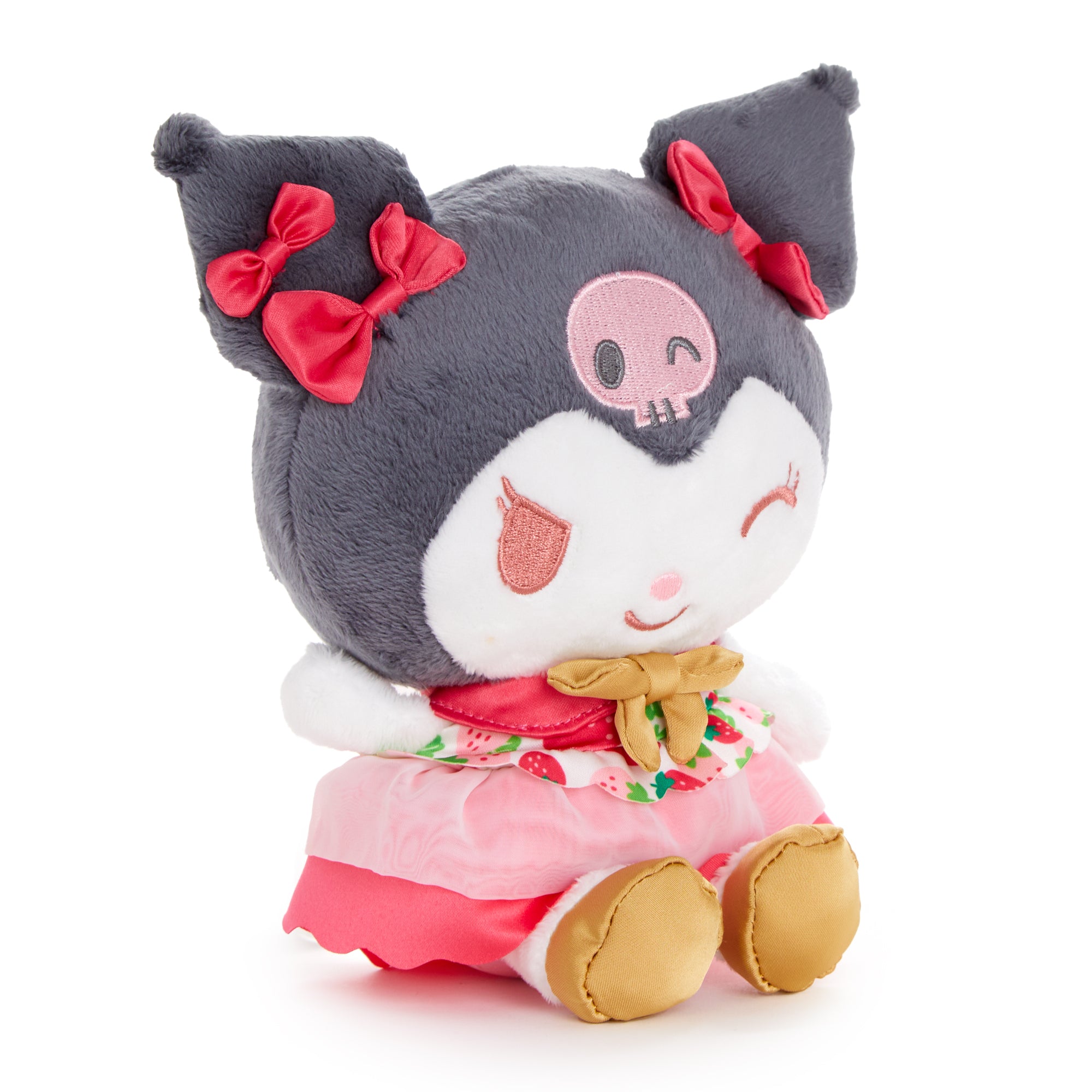 Kuromi 8 Plush (Strawberry News 50th Anniversary) - Image 2