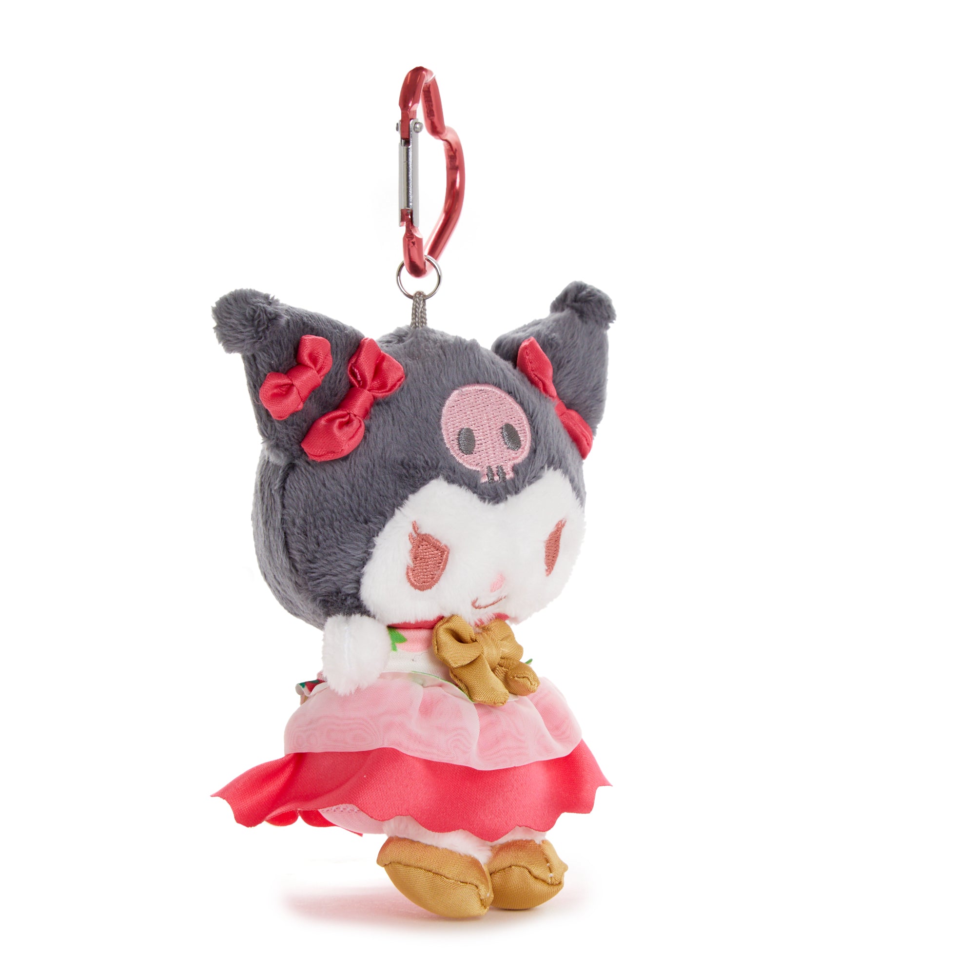 Kuromi Plush Mascot Keychain (Strawberry News 50th Anniversary) - Image 2