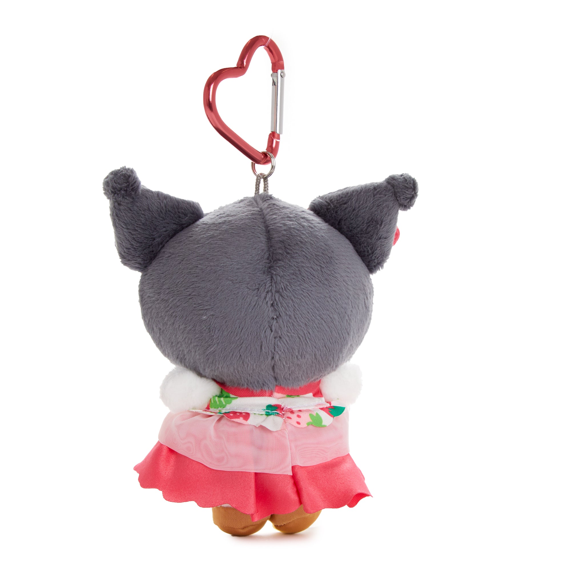 Kuromi Plush Mascot Keychain (Strawberry News 50th Anniversary) - Image 4