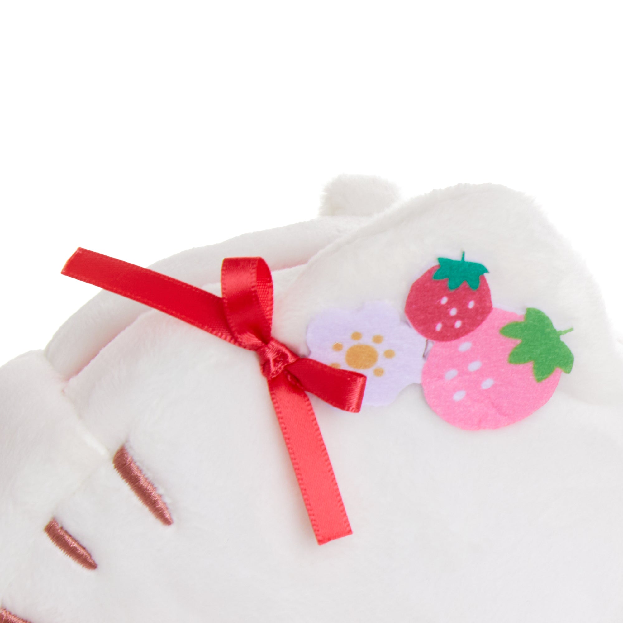Hello Kitty Plush Crossbody Bag (Strawberry News 50th Anniversary) - Image 7