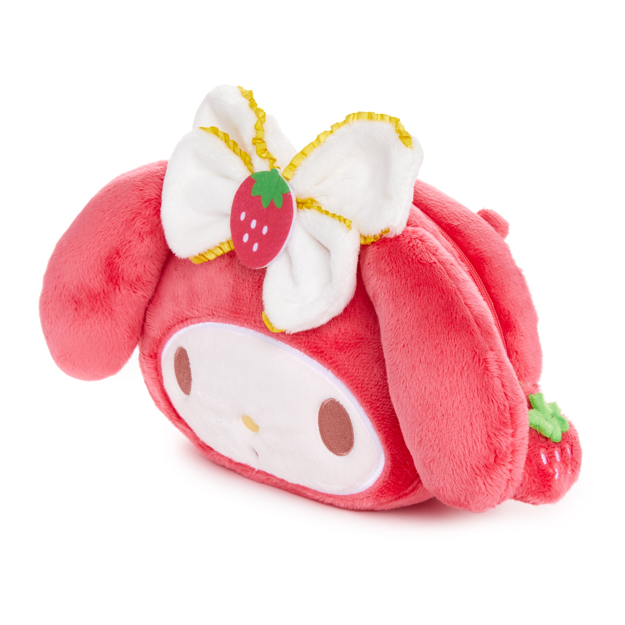 My Melody Plush Crossbody Bag (Strawberry News 50th Anniversary) - Image 5