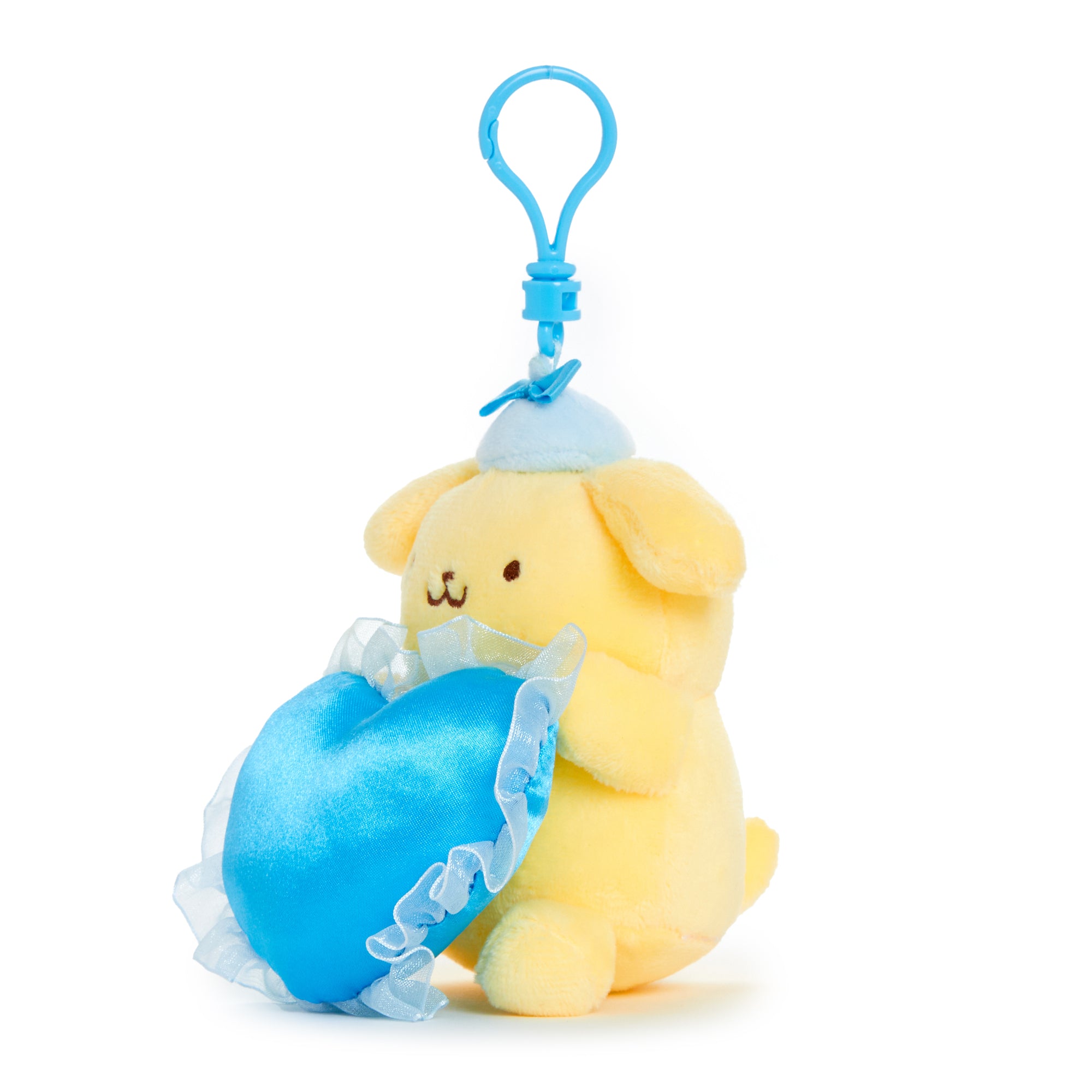 Pompompurin Plush Mascot Clip (Something Blue Series) - Image 2