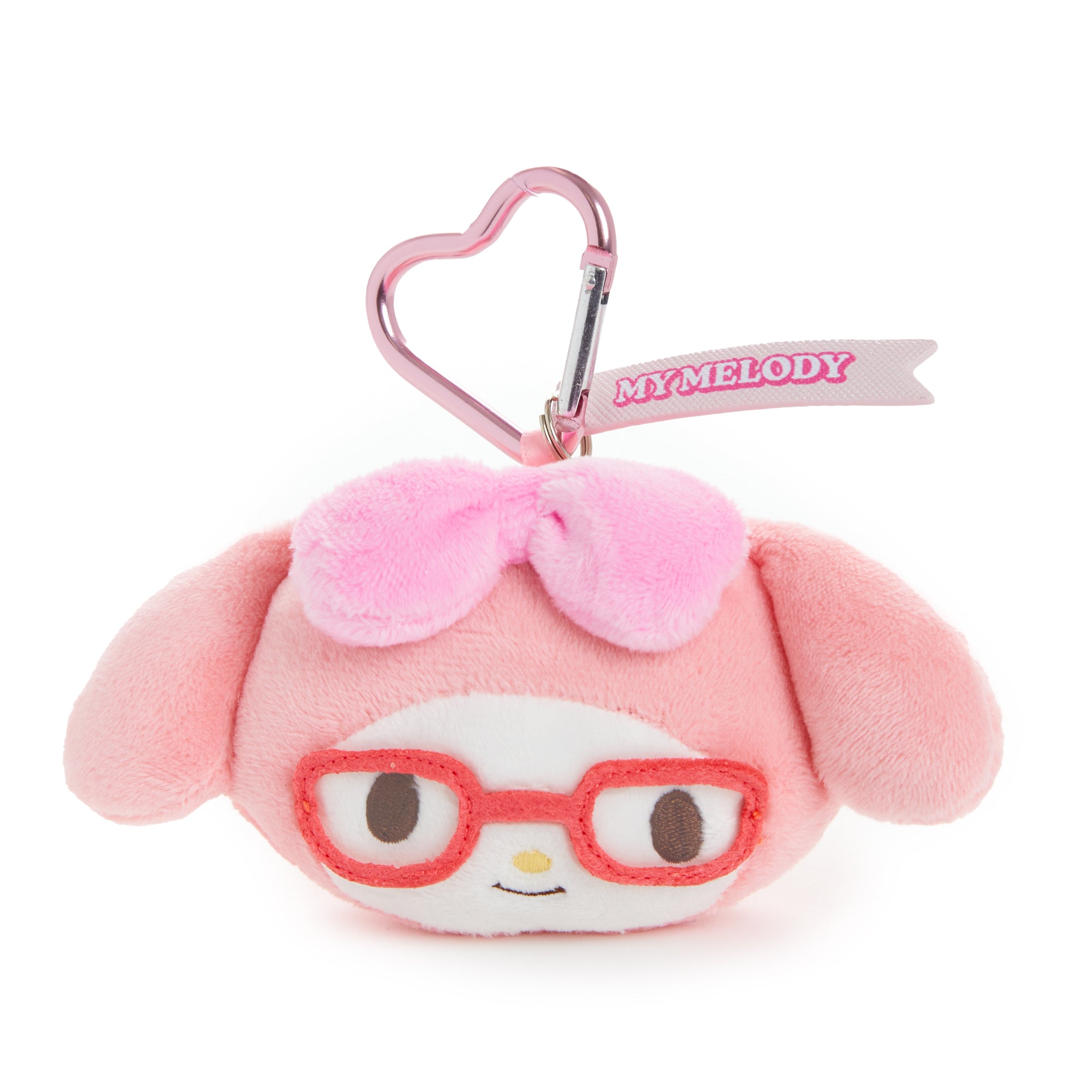 My Melody Plush Mascot Keychain (Glasses Series)