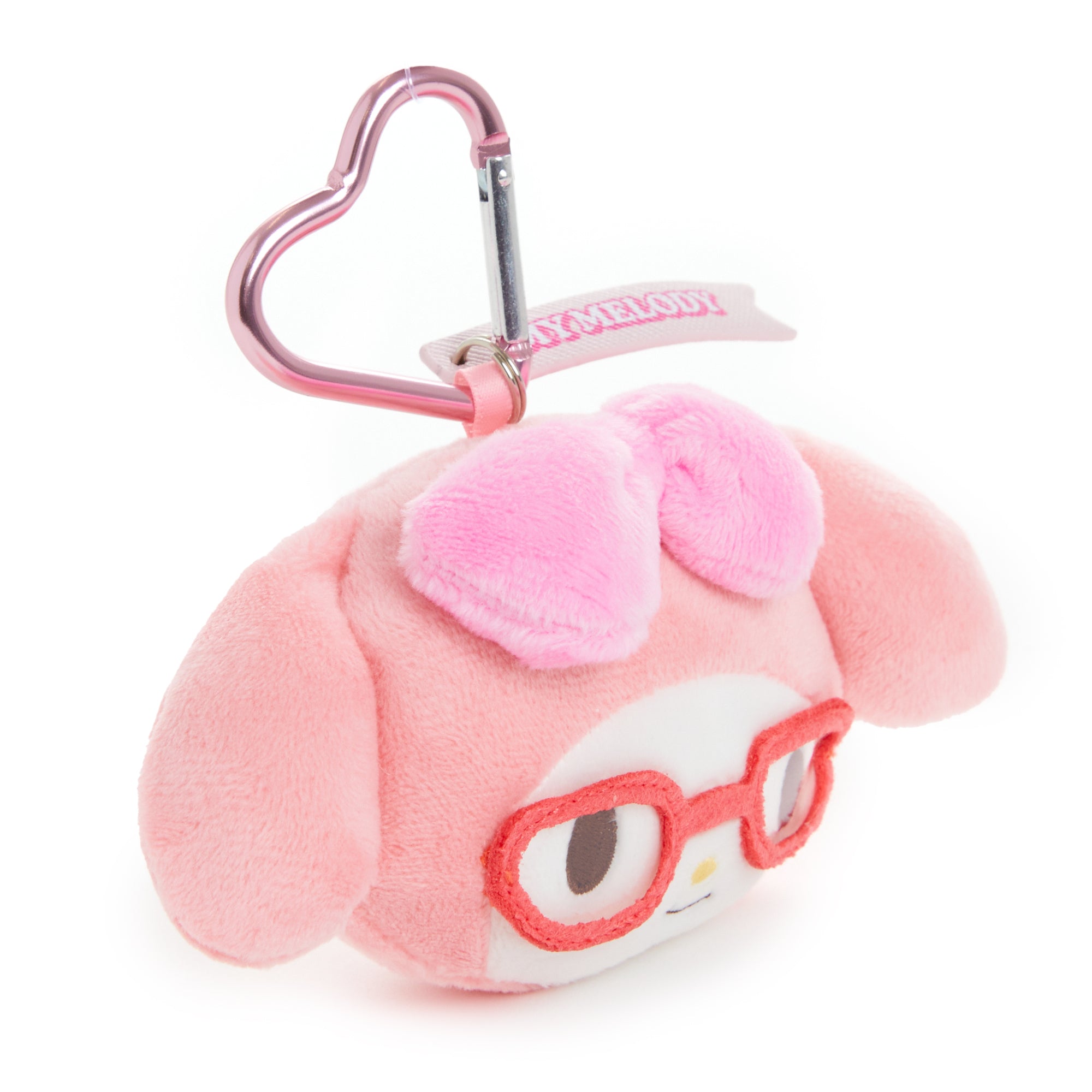 My Melody Plush Mascot Keychain (Glasses Series) - Image 3