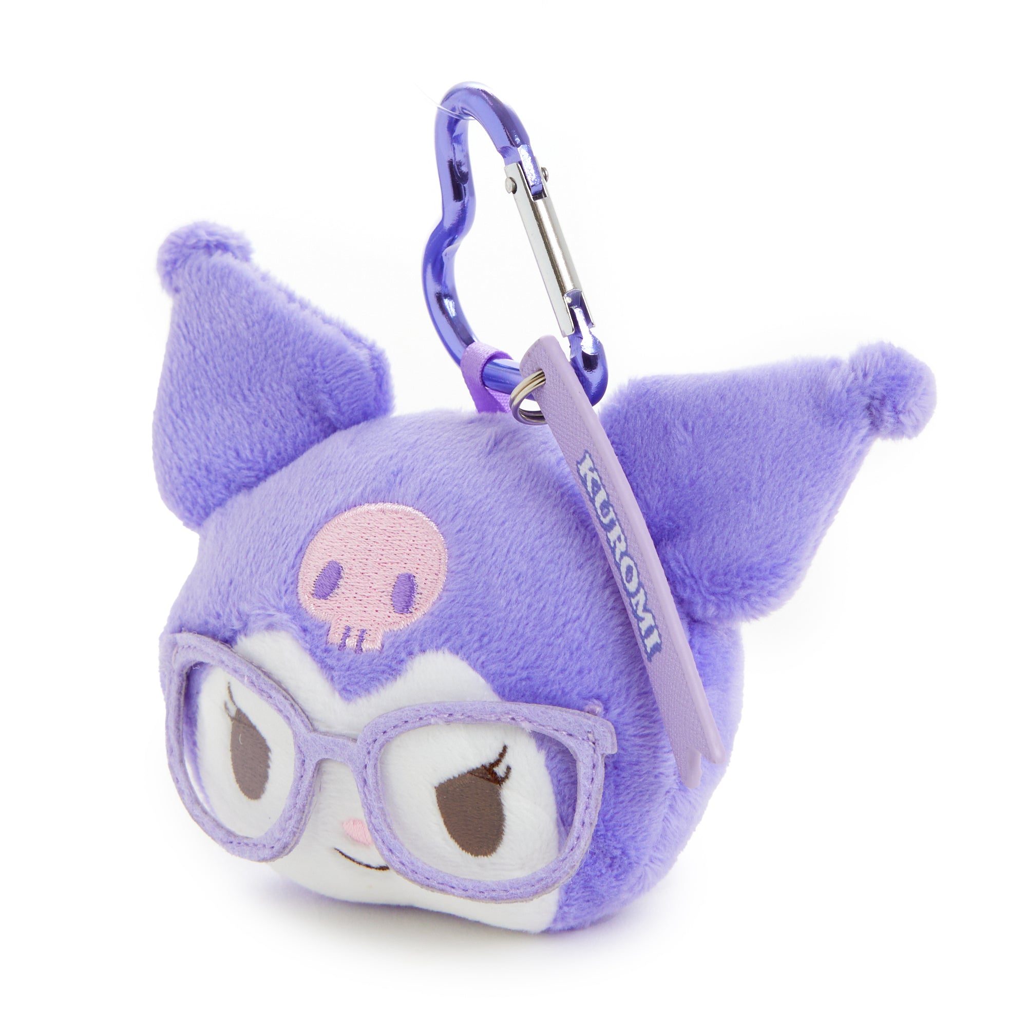 Kuromi Plush Mascot Keychain (Glasses Series) - Image 3