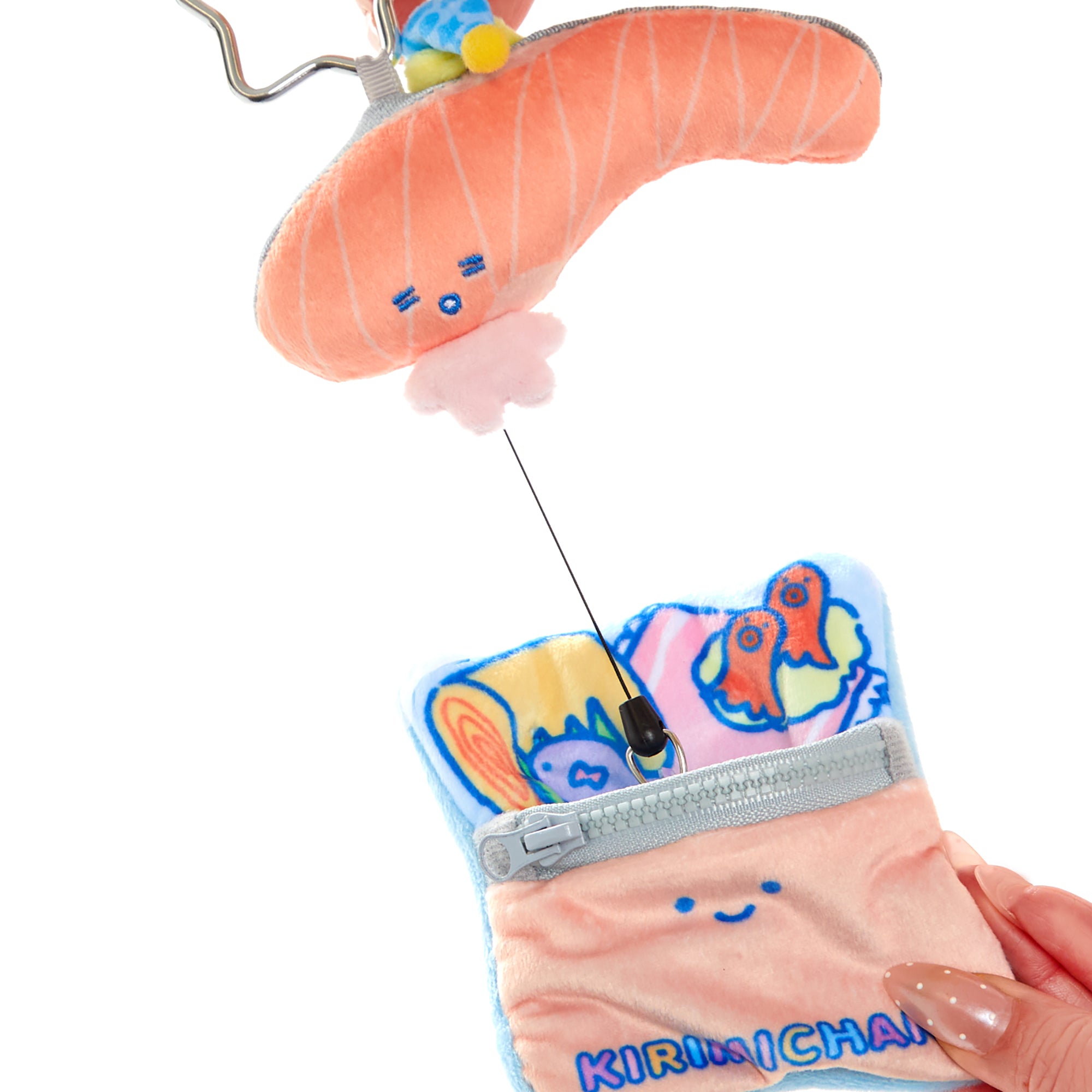 Kirimichan Card Case with Key Reel (Sleepover Series) - Image 2
