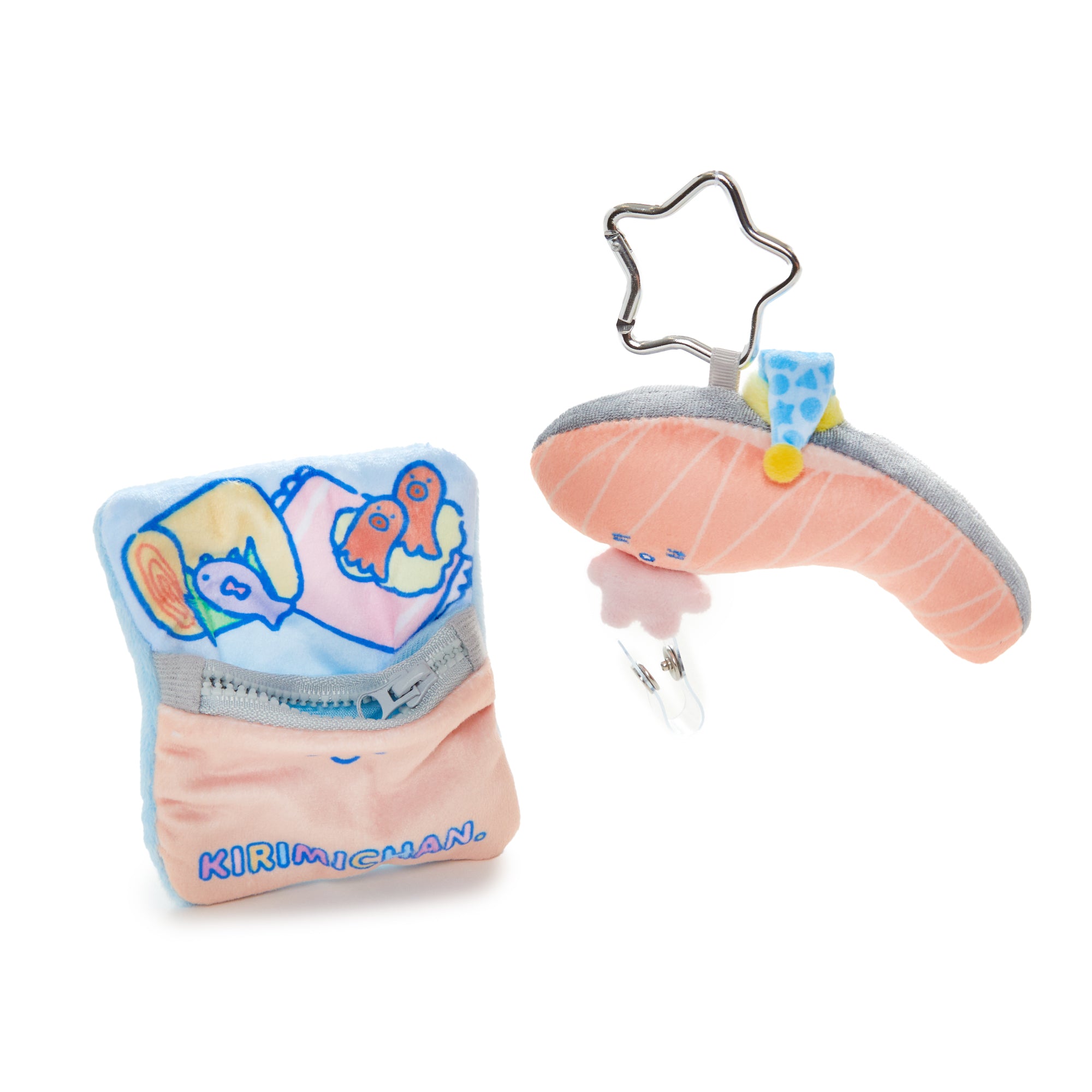 Kirimichan Card Case with Key Reel (Sleepover Series) - Image 3