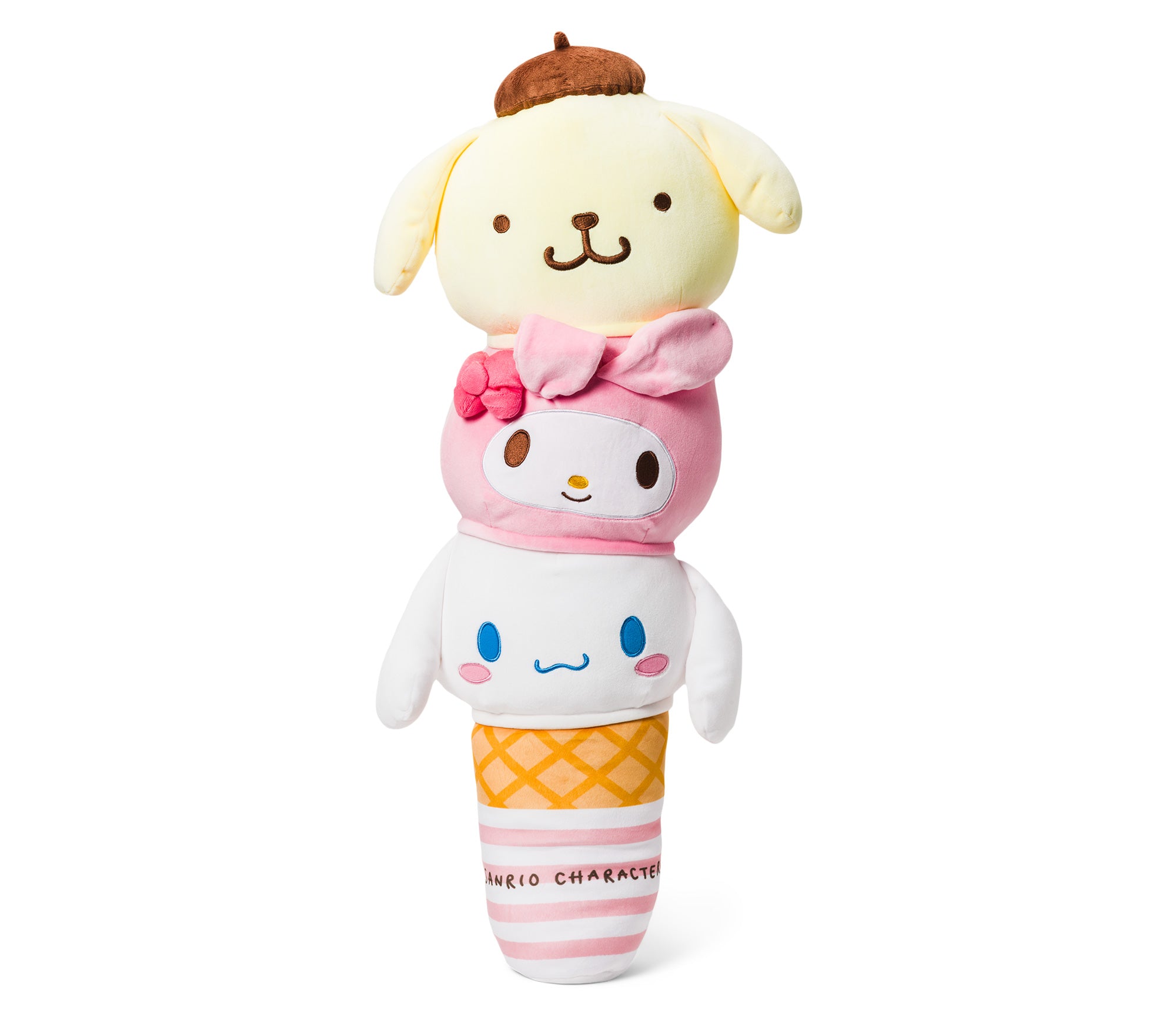 Sanrio Characters Besties Mochi Plush Ice Cream Pillow