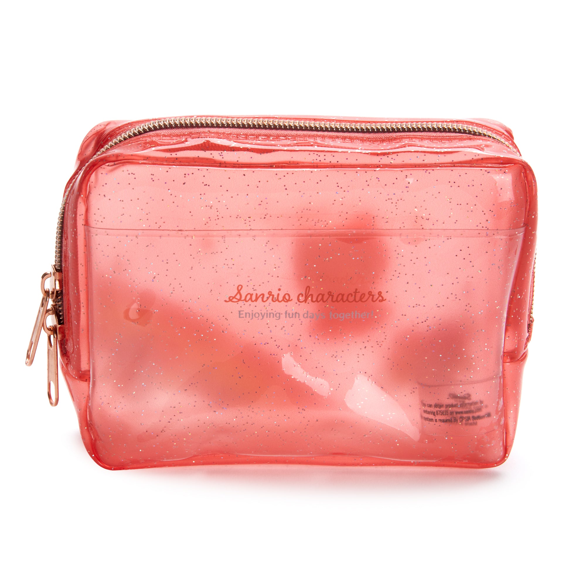 Hello Kitty Glitter Zipper Pouch (Rainy Days Series) - Image 3